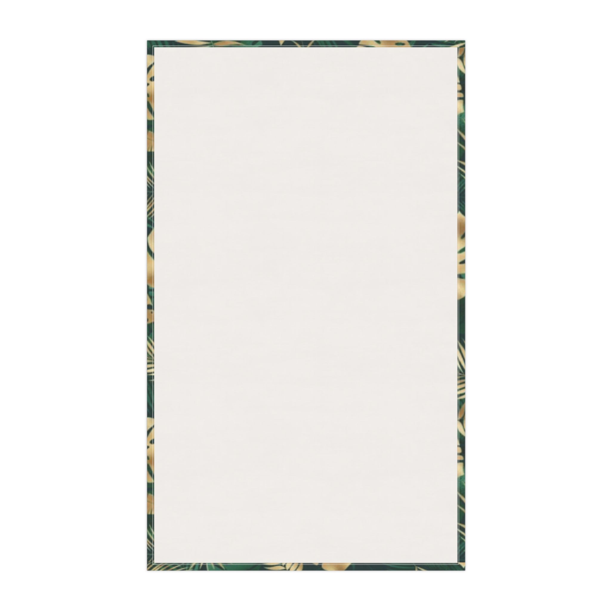 Hawaiian Tropical Monstera Leaf Tea Towels (cotton, poly)