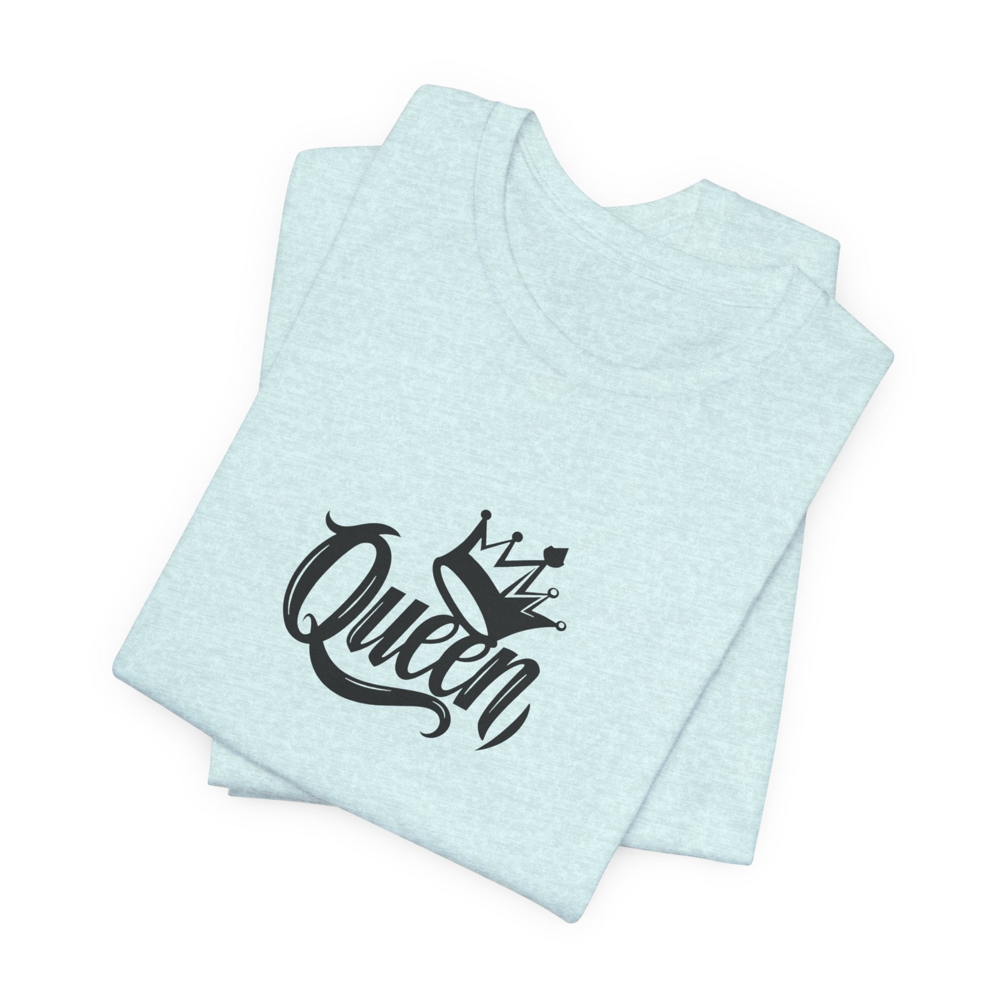 Queen Graphic Tee, Stylish Unisex T-Shirt, Perfect Gift for Her, Casual Wear, Birthday Present, Queen Crown Design