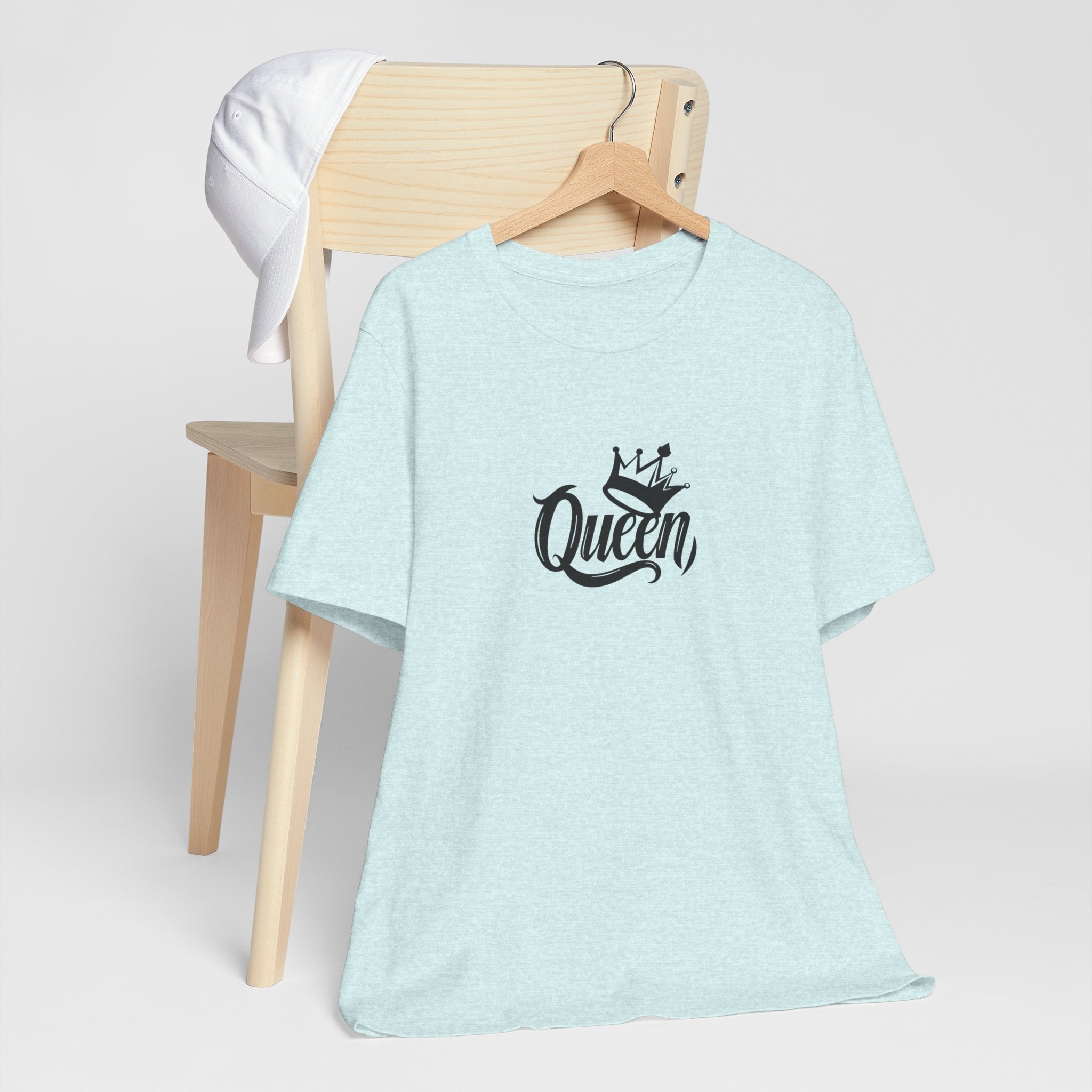 Queen Graphic Tee, Stylish Unisex T-Shirt, Perfect Gift for Her, Casual Wear, Birthday Present, Queen Crown Design