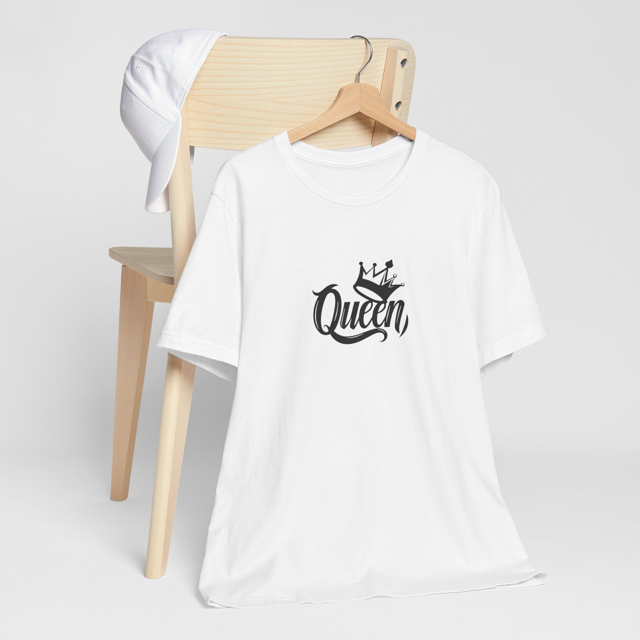 Queen Graphic Tee, Stylish Unisex T-Shirt, Perfect Gift for Her, Casual Wear, Birthday Present, Queen Crown Design