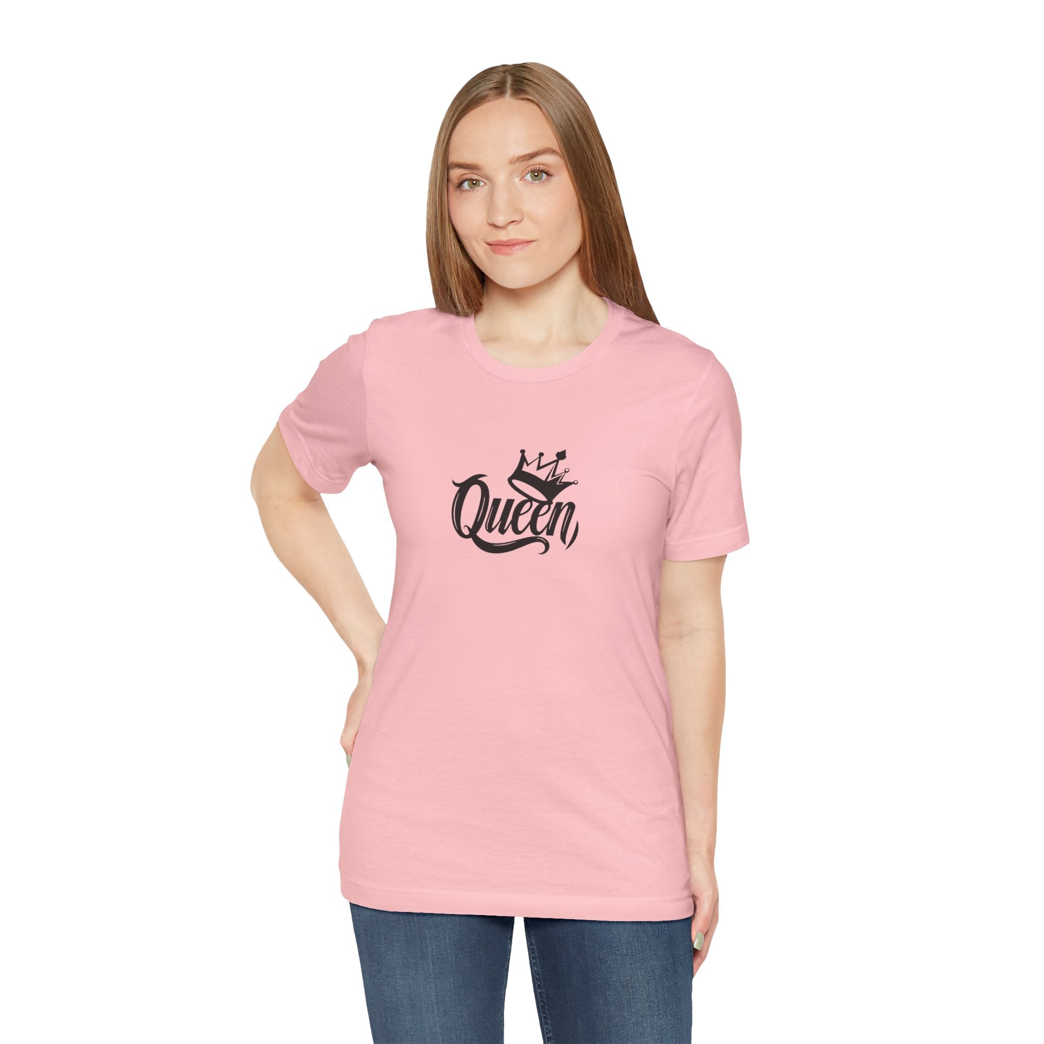 Queen Graphic Tee, Stylish Unisex T-Shirt, Perfect Gift for Her, Casual Wear, Birthday Present, Queen Crown Design