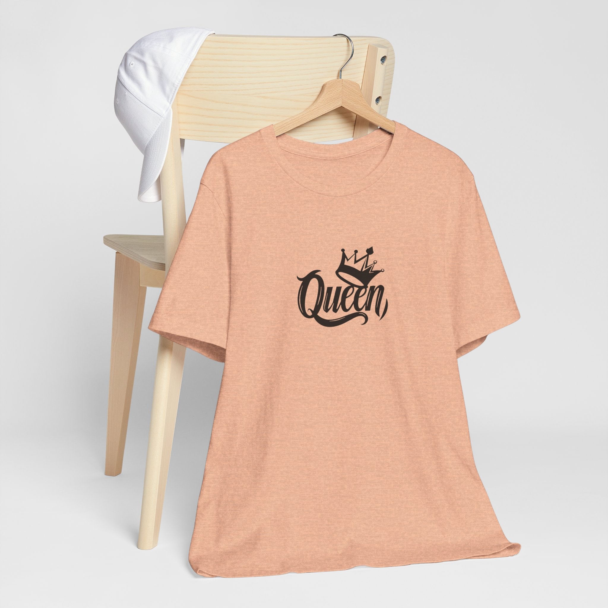Queen Graphic Tee, Stylish Unisex T-Shirt, Perfect Gift for Her, Casual Wear, Birthday Present, Queen Crown Design