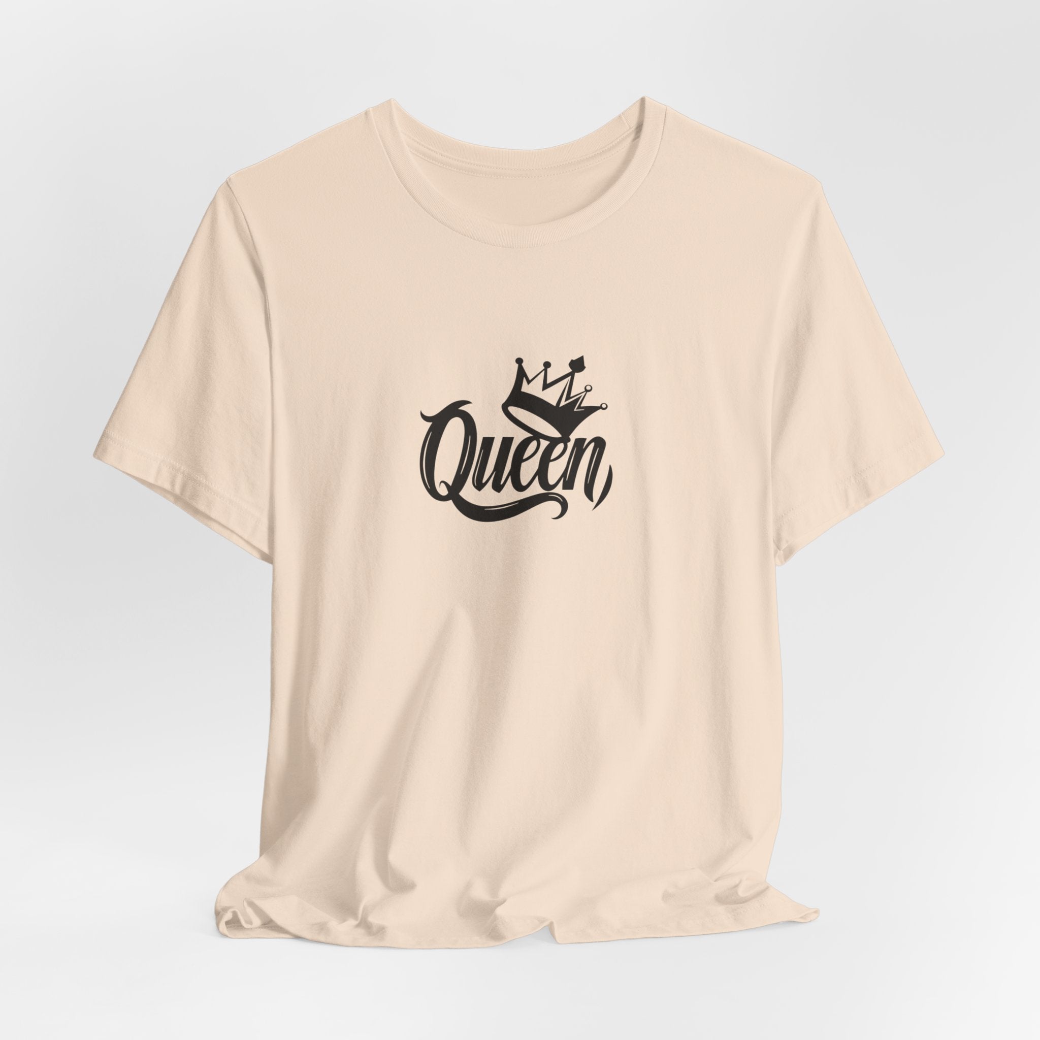 Queen Graphic Tee, Stylish Unisex T-Shirt, Perfect Gift for Her, Casual Wear, Birthday Present, Queen Crown Design