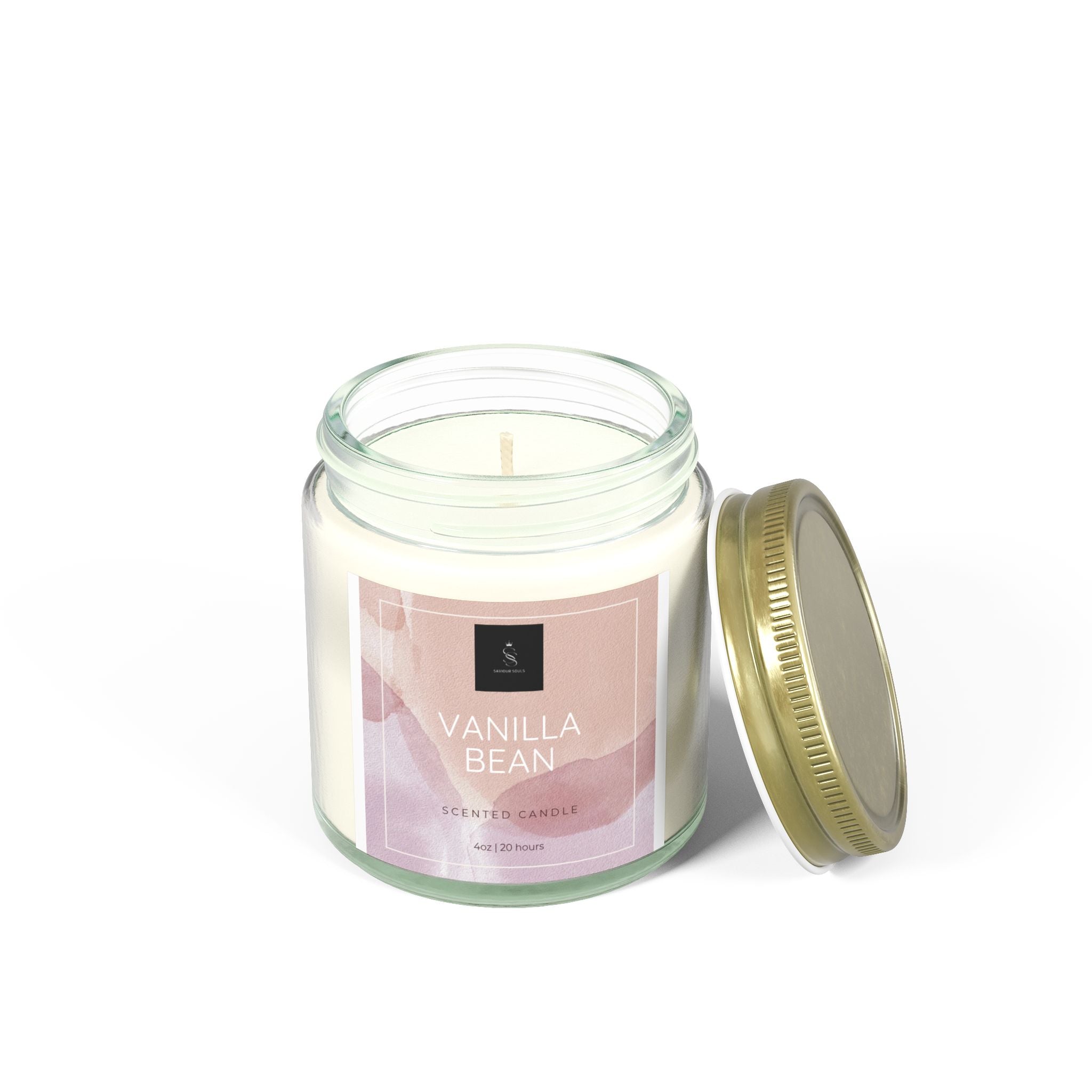 Vanilla Bean Scented Candles - Perfect for Relaxation, Gifts, Home Decor, Self-Care, Aromatherapy