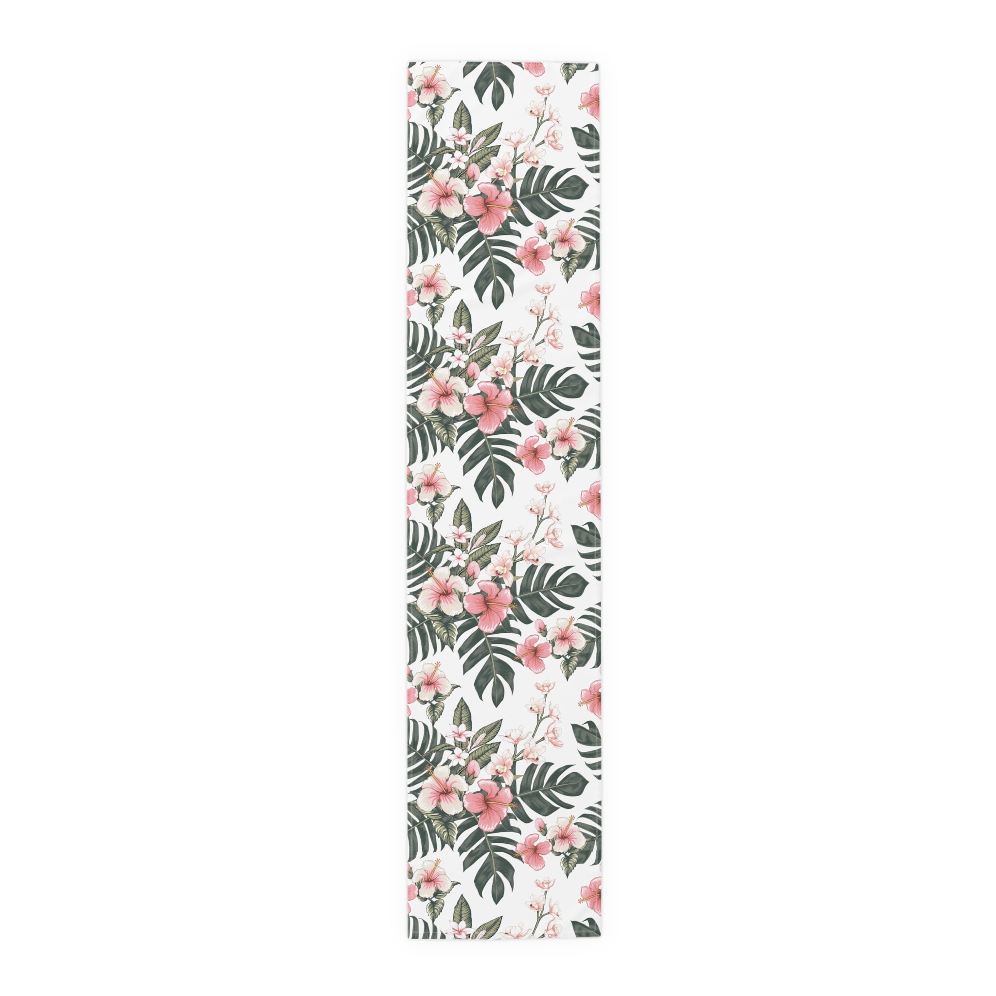 Floral Table Runner, Tropical Decor, Dining Table Centerpiece, Bohemian Home Accessories, Wedding Table Decor, Summer Events
