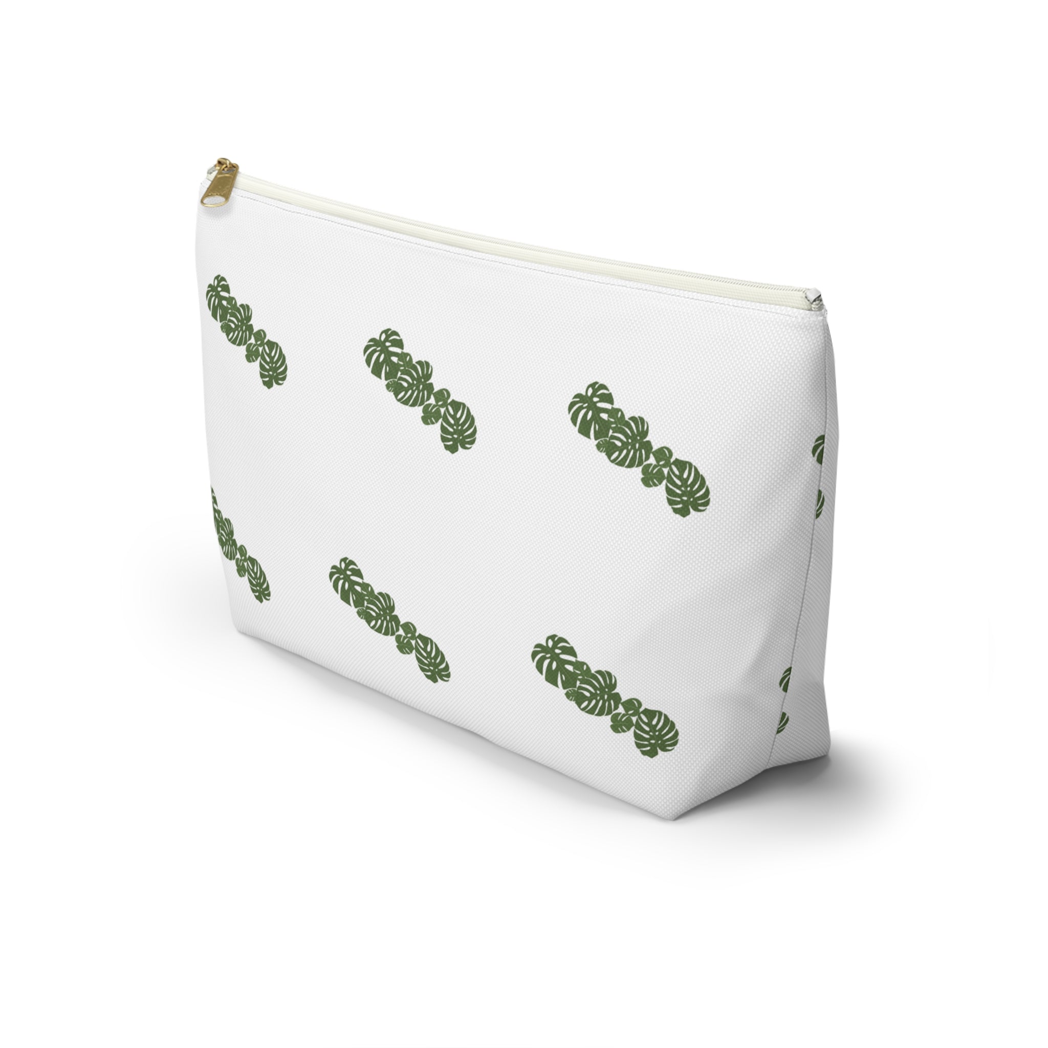 Botanical Accessory Pouch | Eco-Friendly Makeup Bag, Travel Organizer, Gift for Plant Lovers, Flower Power, Greenery Trend