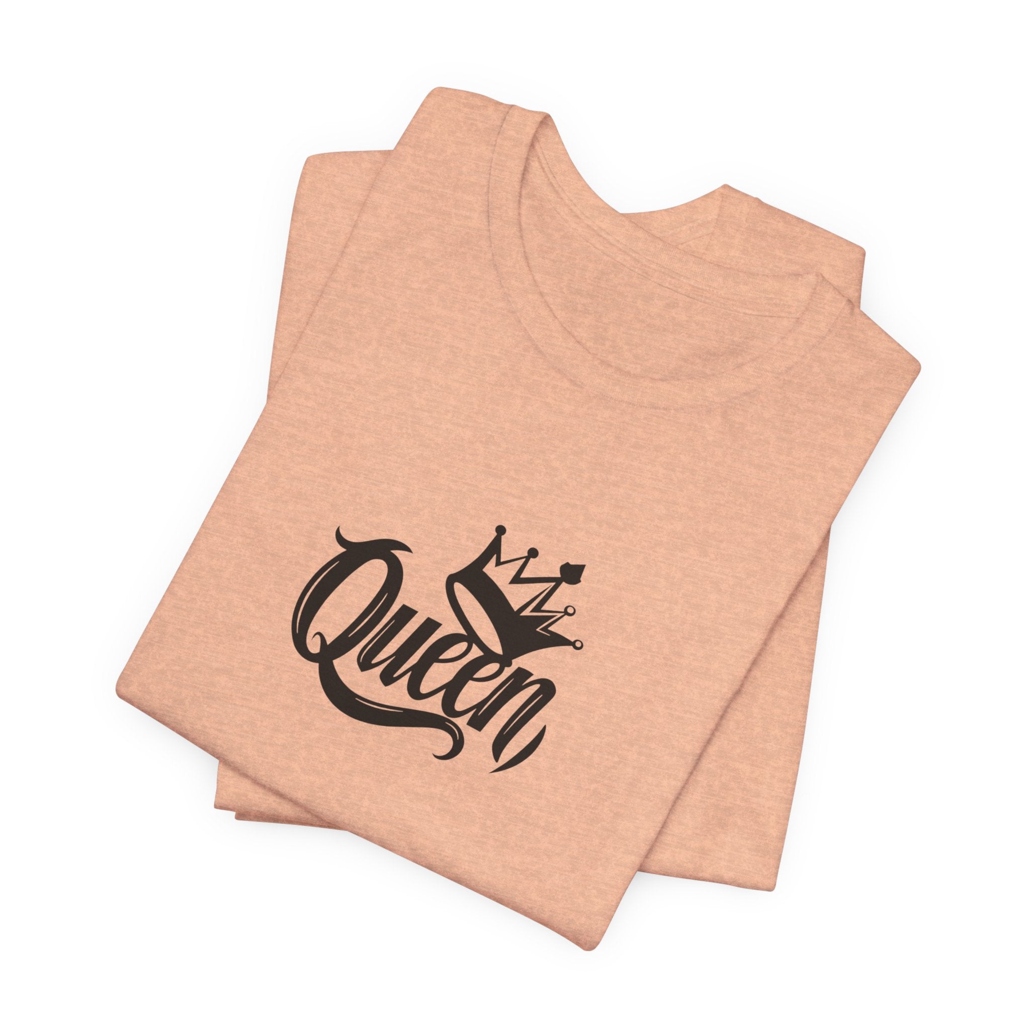 Queen Graphic Tee, Stylish Unisex T-Shirt, Perfect Gift for Her, Casual Wear, Birthday Present, Queen Crown Design