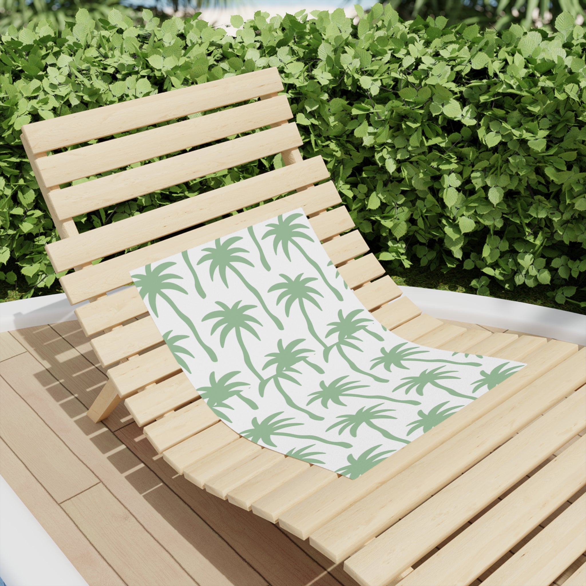 Tropical Palm Beach Towels, Summer Essentials, Poolside Must-Have, Vacation Gear, Gift for Beach Lovers