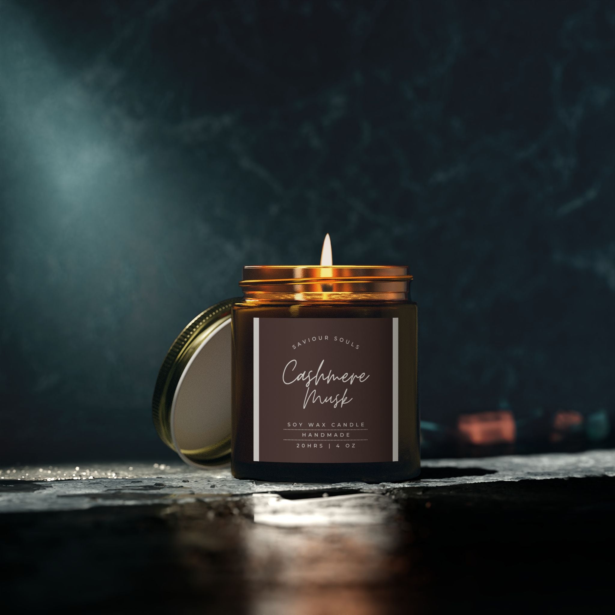 Coconut Apricot Scented Candles, Hand-Poured Home Fragrance, Relaxing Gifts, Spa Candles, Cozy Decor
