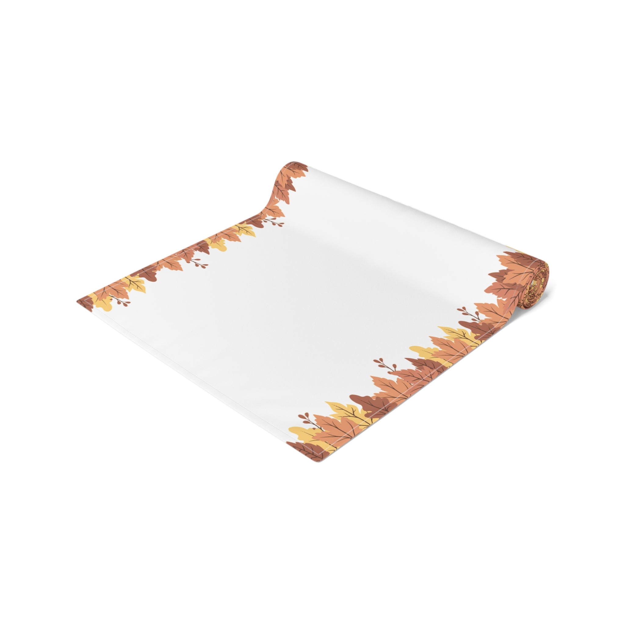 Autumn Leaves Table Runner, Fall Decor, Rustic Table Decoration, Thanksgiving Table Runner, Holiday Table Centerpiece