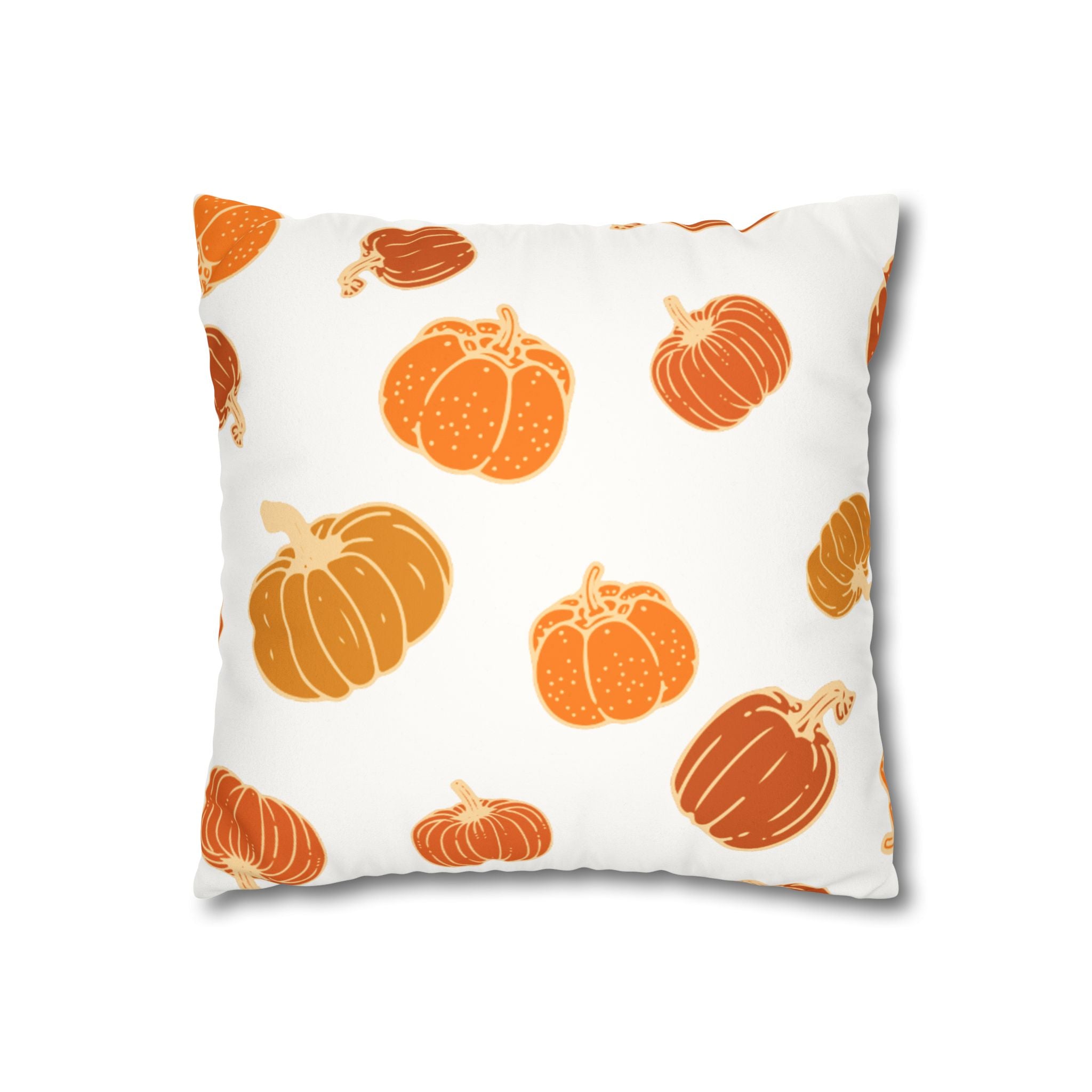 Autumn Leaves Faux Suede Pillowcase, Cozy Home Decor, Fall Cushion Cover, Rustic Living, Seasonal Accent, Thanksgiving Gift