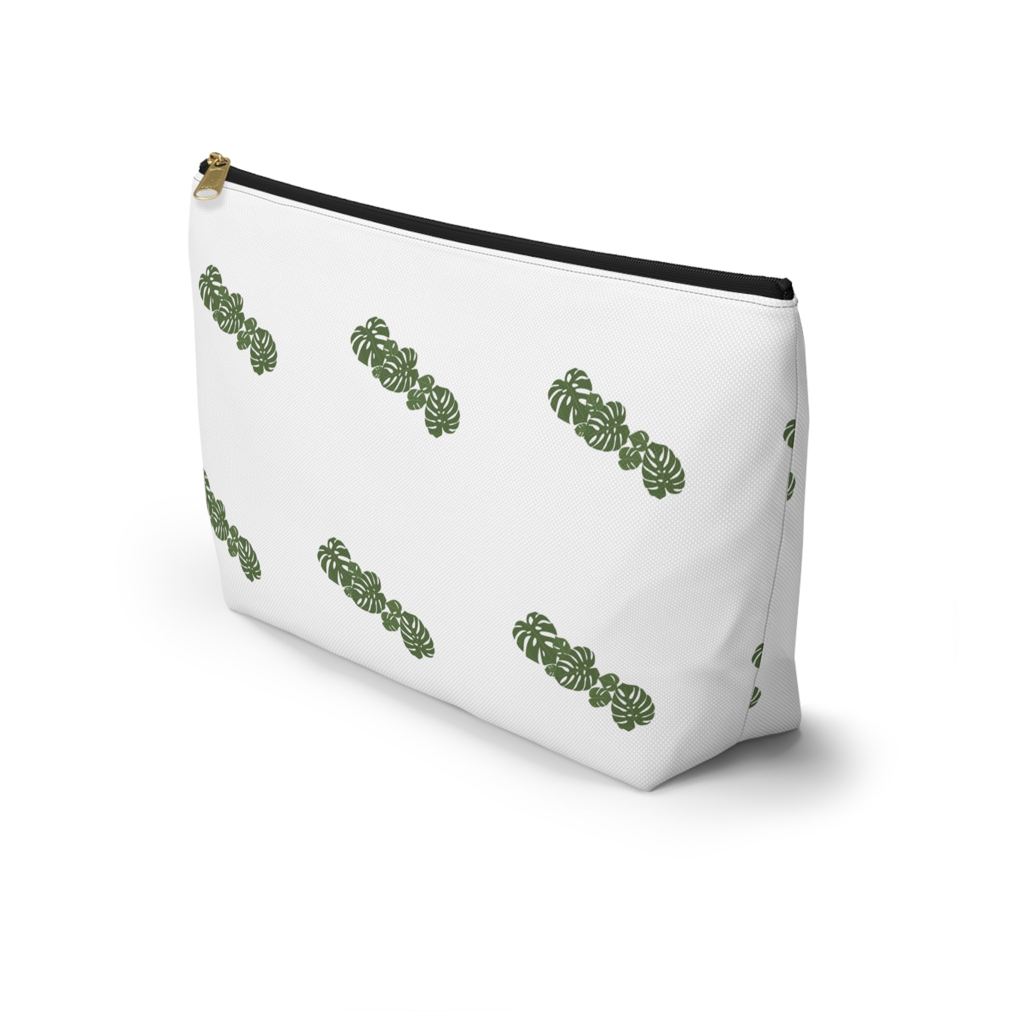 Botanical Accessory Pouch | Eco-Friendly Makeup Bag, Travel Organizer, Gift for Plant Lovers, Flower Power, Greenery Trend