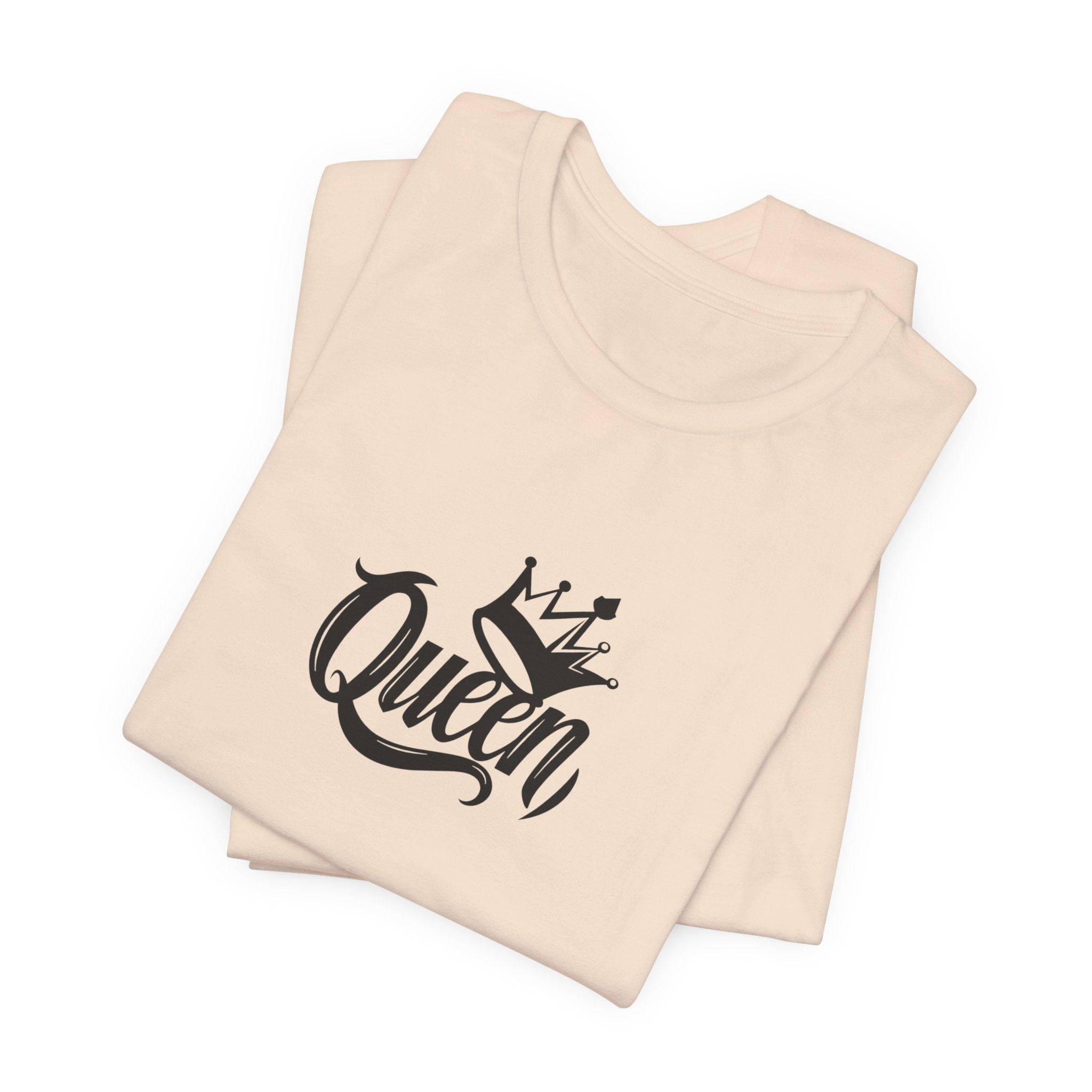 Queen Graphic Tee, Stylish Unisex T-Shirt, Perfect Gift for Her, Casual Wear, Birthday Present, Queen Crown Design