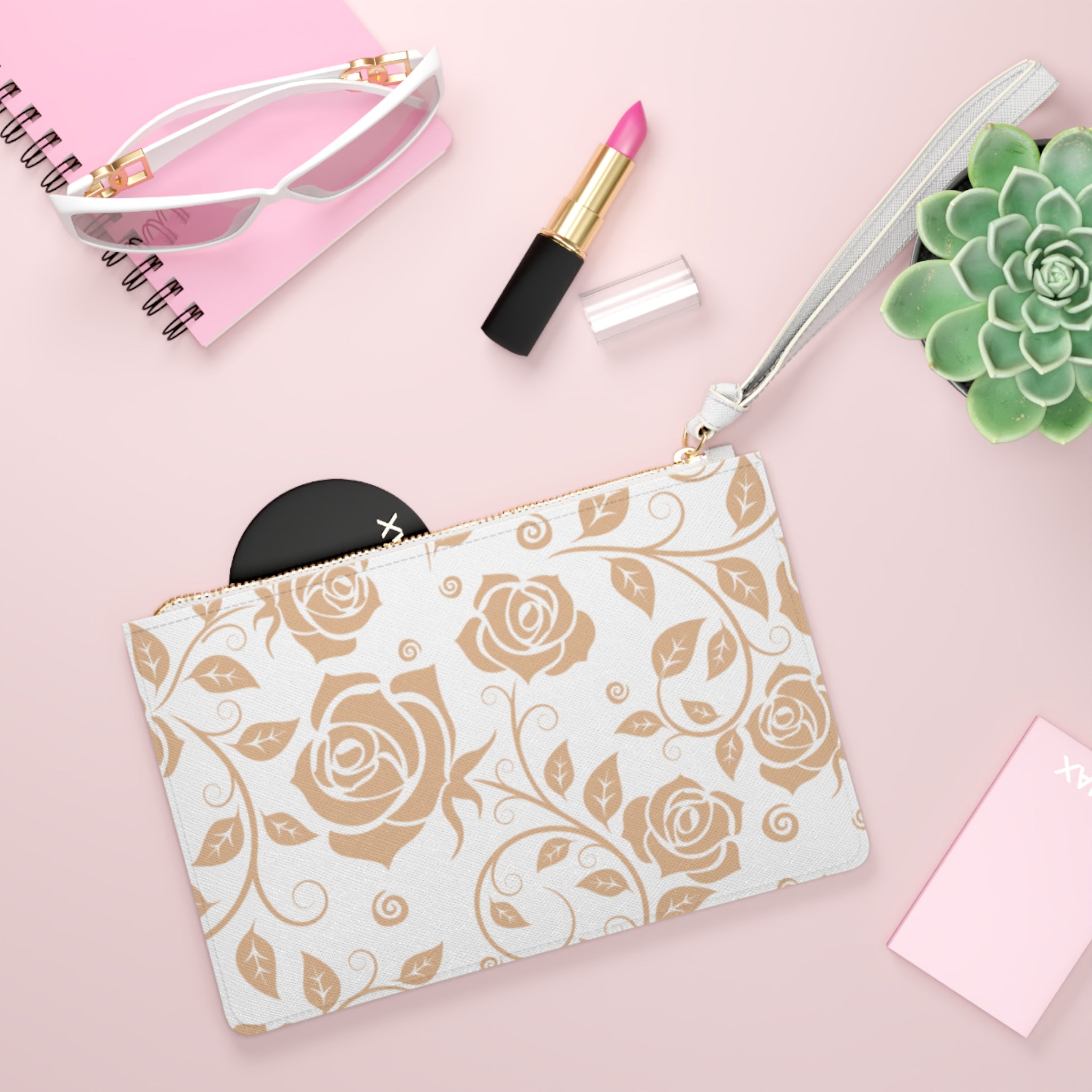 Elegant Floral Clutch Bag - Chic Accessory for Weddings, Parties, and Everyday Use - Ideal Gift for Her