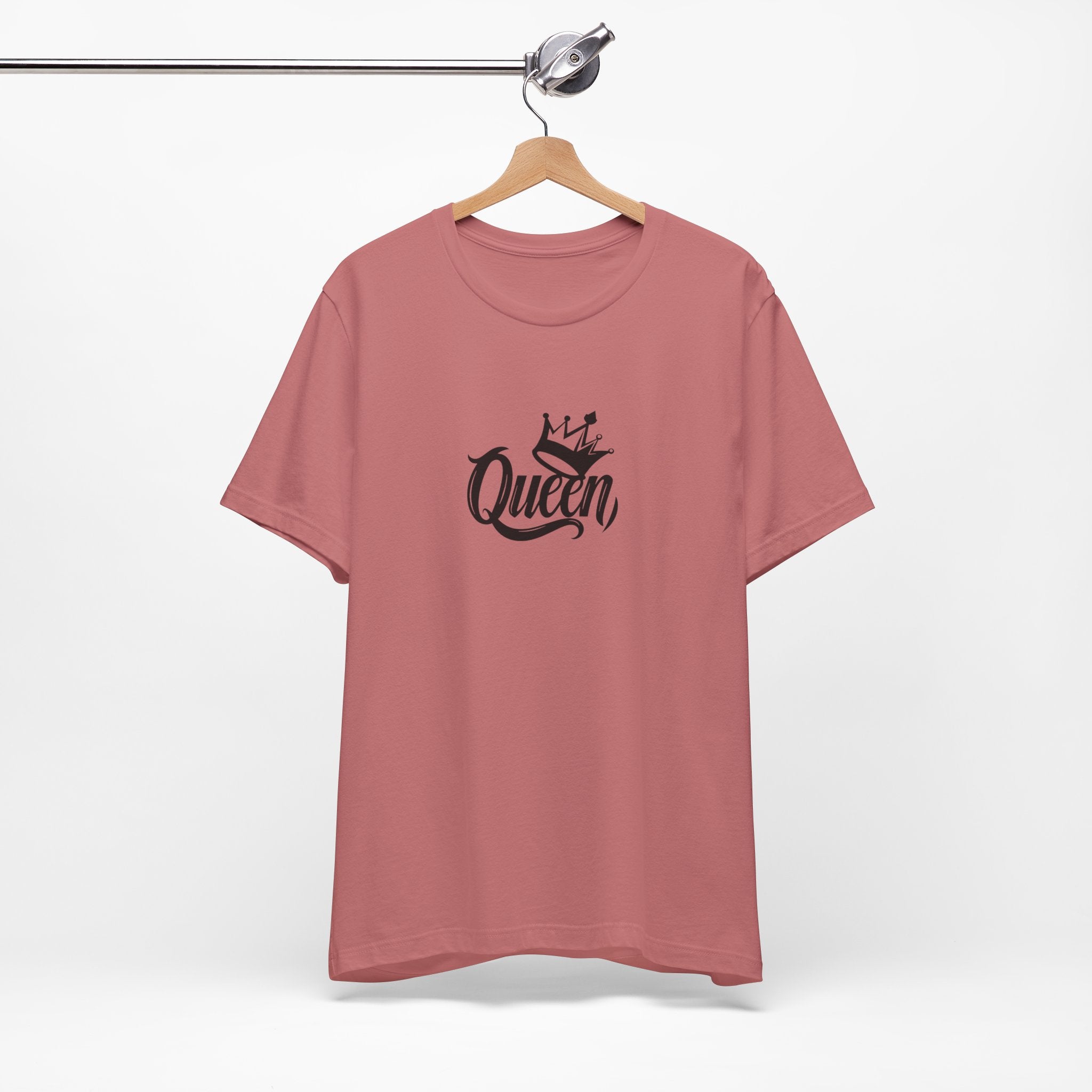 Queen Graphic Tee, Stylish Unisex T-Shirt, Perfect Gift for Her, Casual Wear, Birthday Present, Queen Crown Design