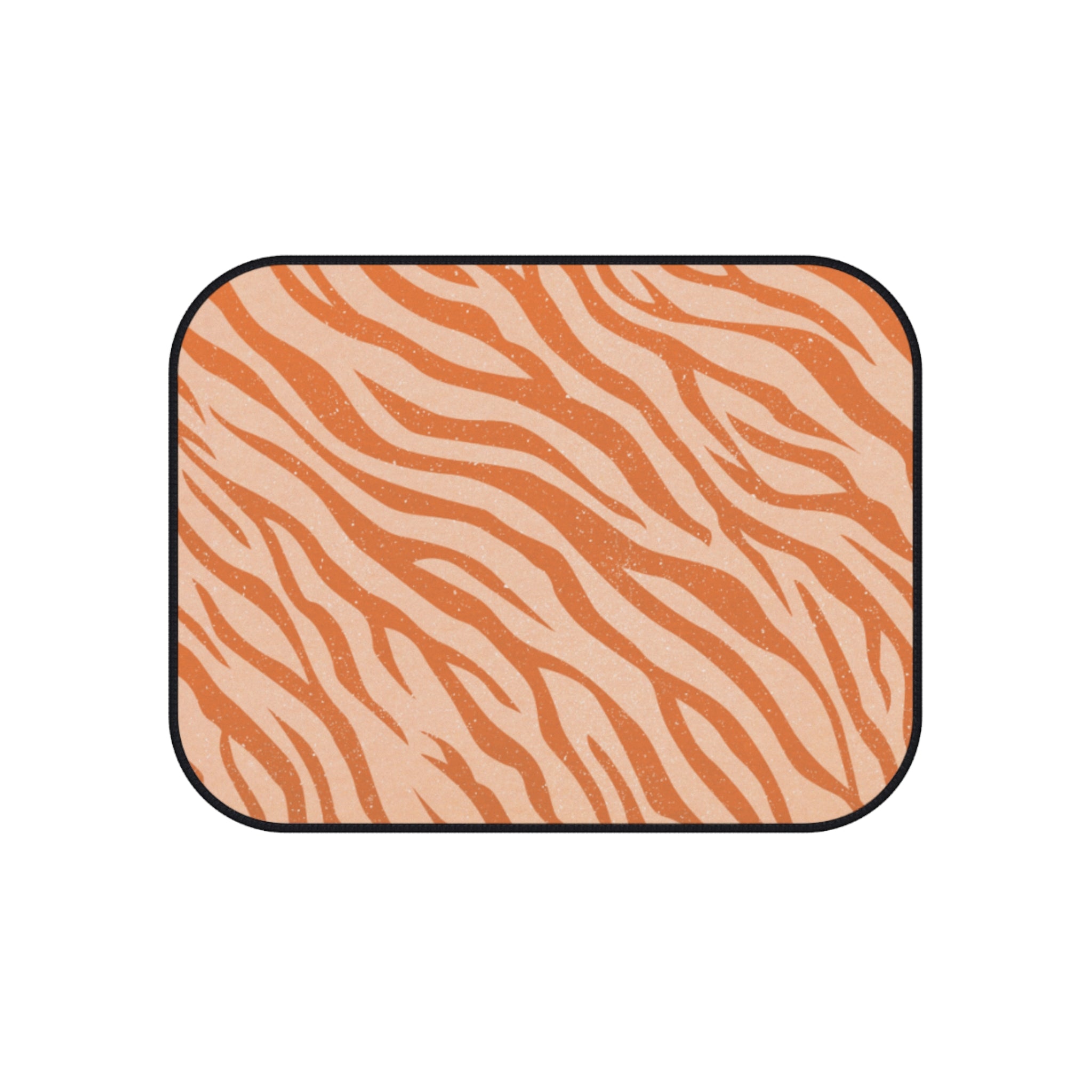 Tropical Tiger Print Car Mats - Set of 4, Animal Print Car Accessories, Unique Car Decor, Stylish Auto Mats, Perfect for Nature Lovers