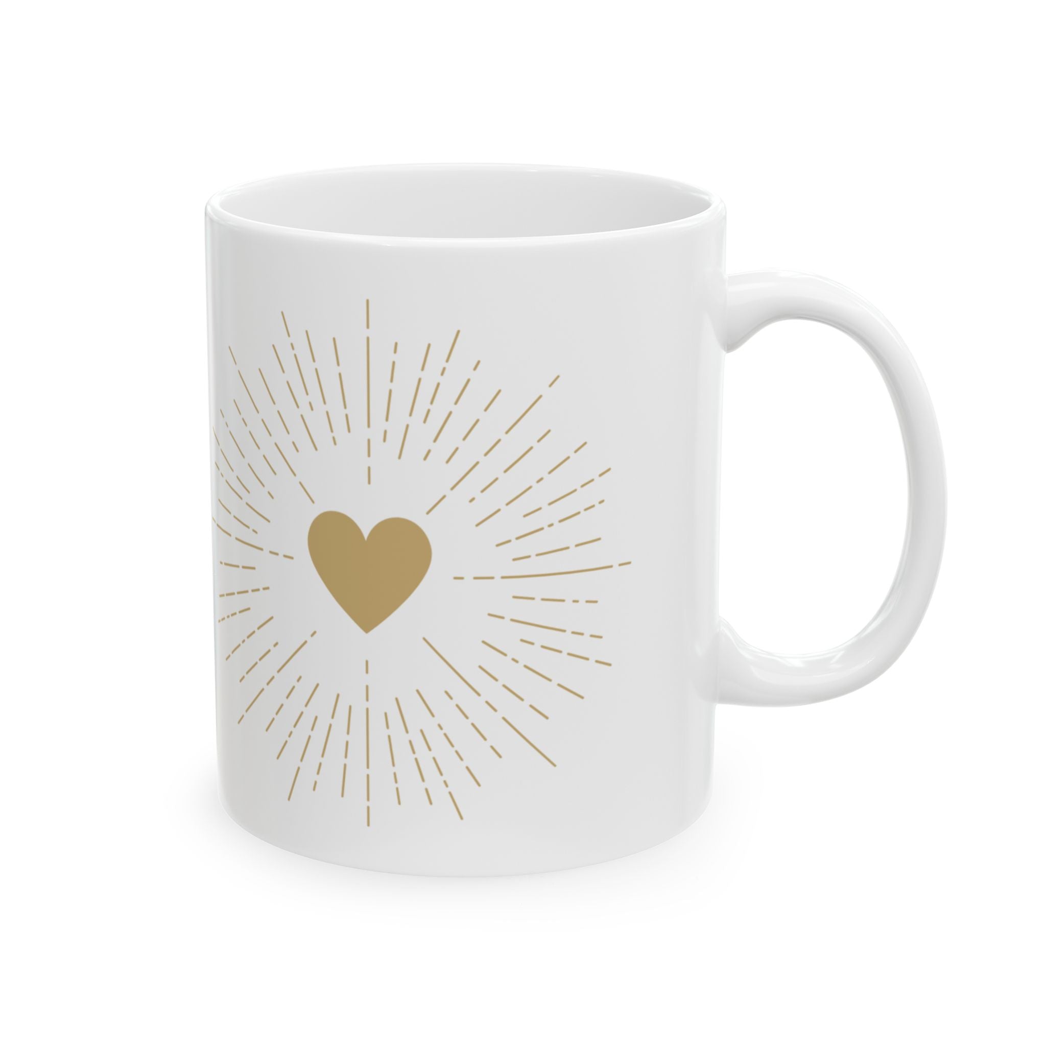Inspirational Ceramic Mug - Love That You Do, Coffee Cup, Gift for Her, Motivational Mug, Home & Office Decor