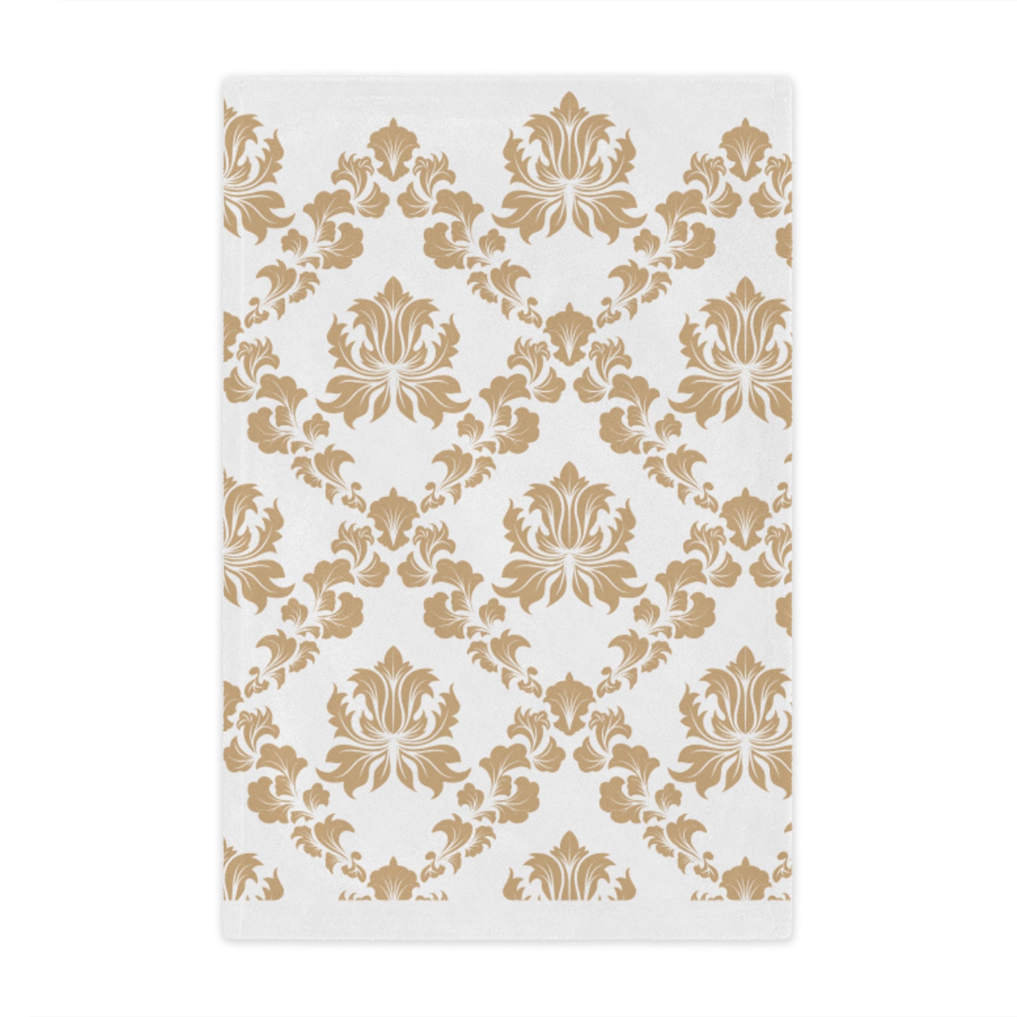 Elegant Floral Minky Blanket, Cozy Throw, Nursery Decor, Wedding Gift, Soft Plush Blanket, Home Decor