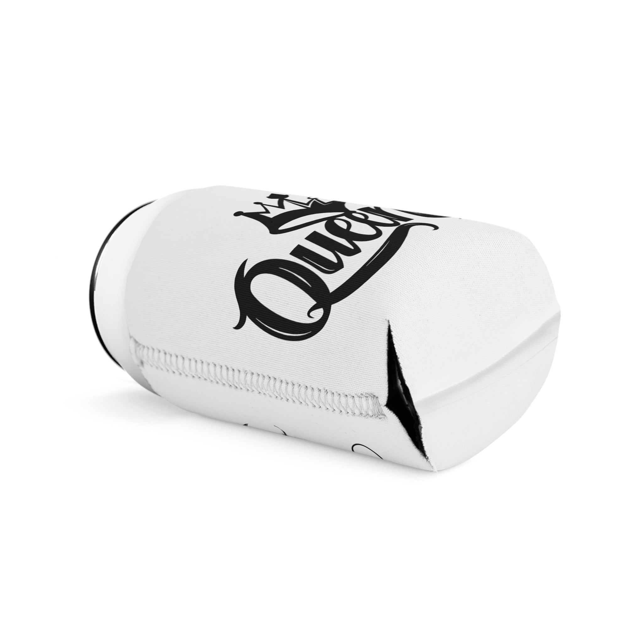 Stylish Can Cooler Sleeve, Party Fun Drink Accessory, Gift for Her, Queen and Beauty Designs, Summer Events, Outdoor Parties, Barbecues