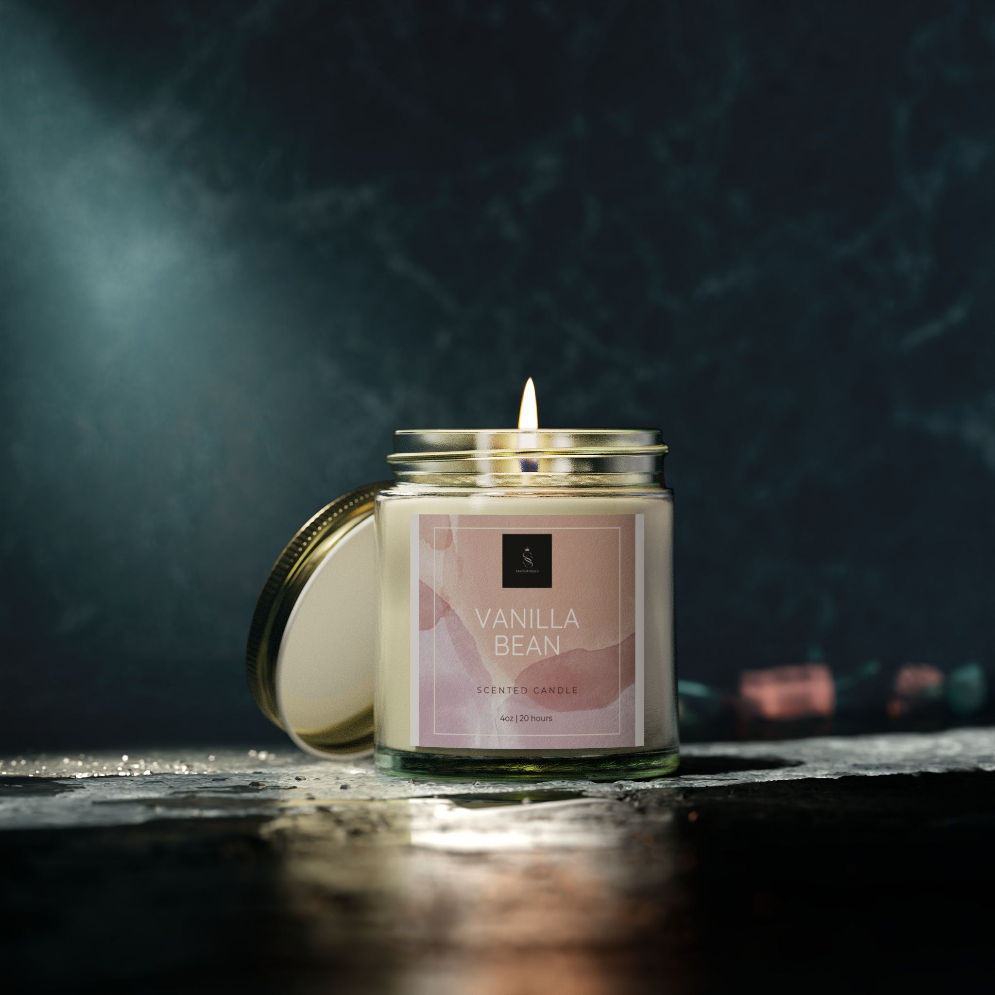 Vanilla Bean Scented Candles - Perfect for Relaxation, Gifts, Home Decor, Self-Care, Aromatherapy