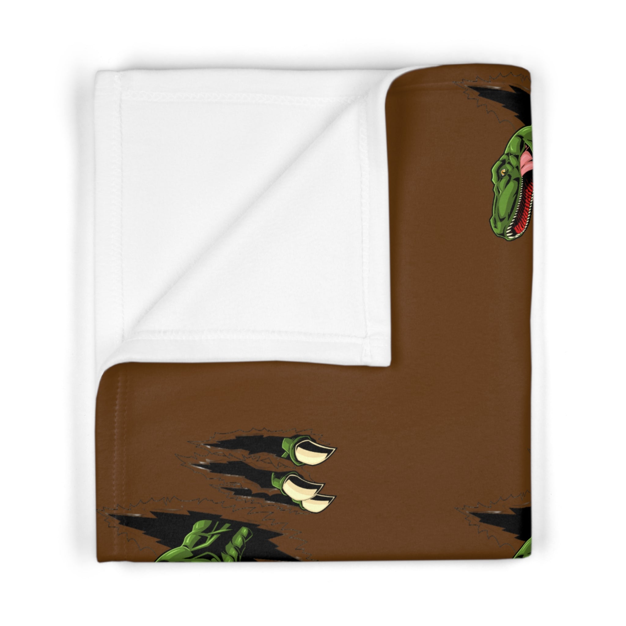 Whimsical Dinosaur Soft Fleece Baby Blanket, Cozy Nursery Decor, Baby Shower Gift, Playtime Essential, Unique Kids Gift