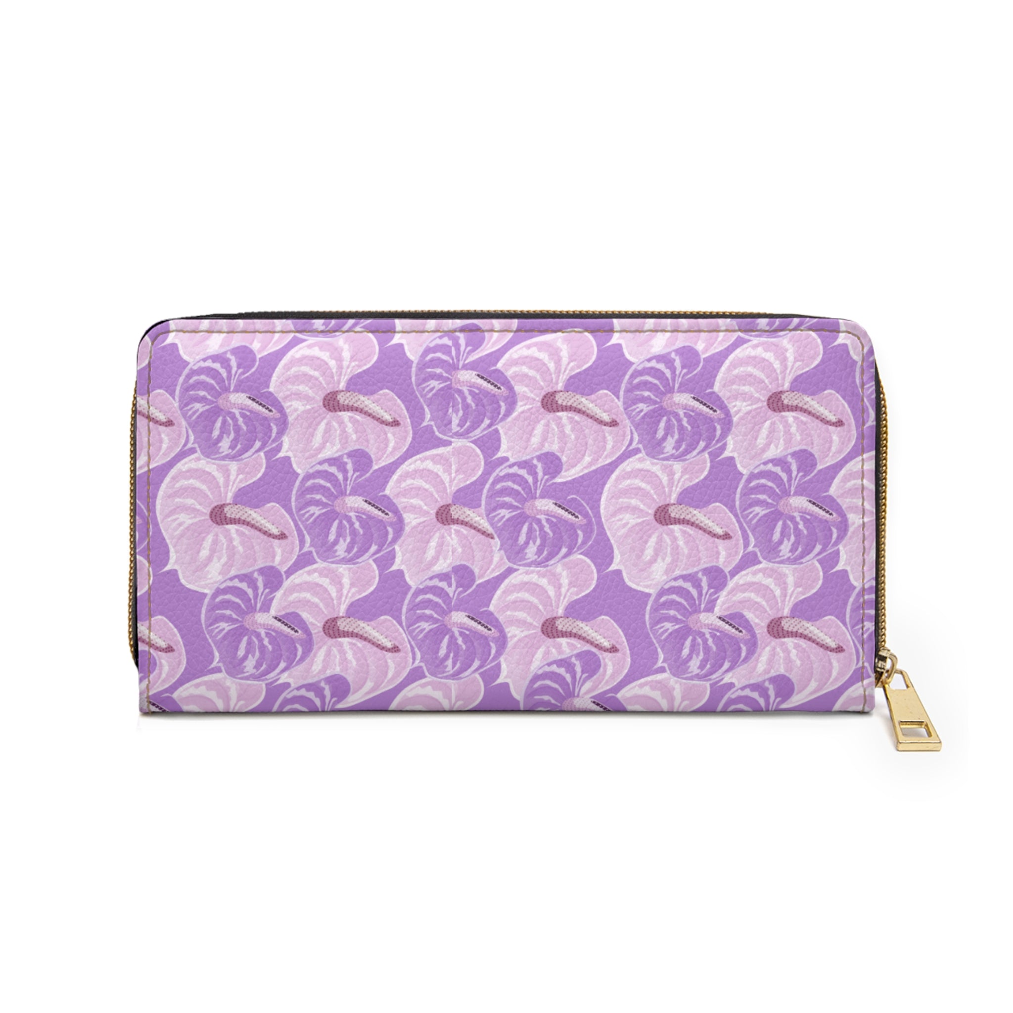 Hawaiian Elegant Floral Zipper Wallet | Trendy Purse, Gift for Her, Fashion Accessory, Wallet for Travel, Organizer for Essentials
