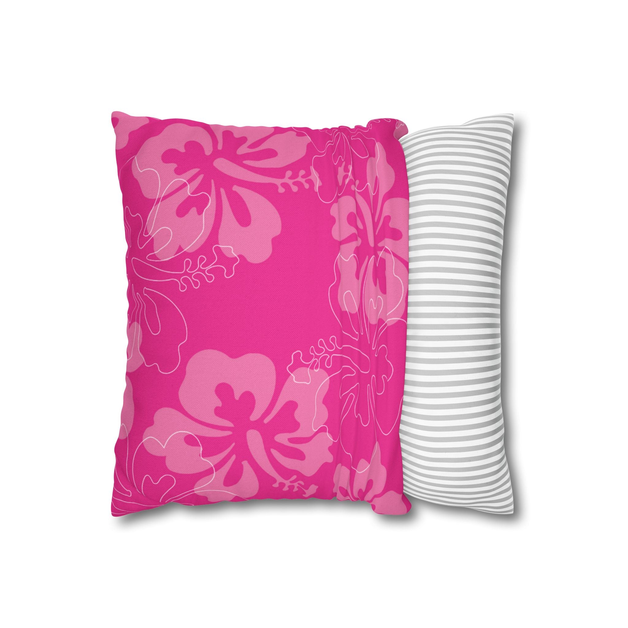Vibrant Floral Pillowcase - Tropical Decor, Summer Vibes, Cozy Home, Gift for Her, Colorful Cushion Cover