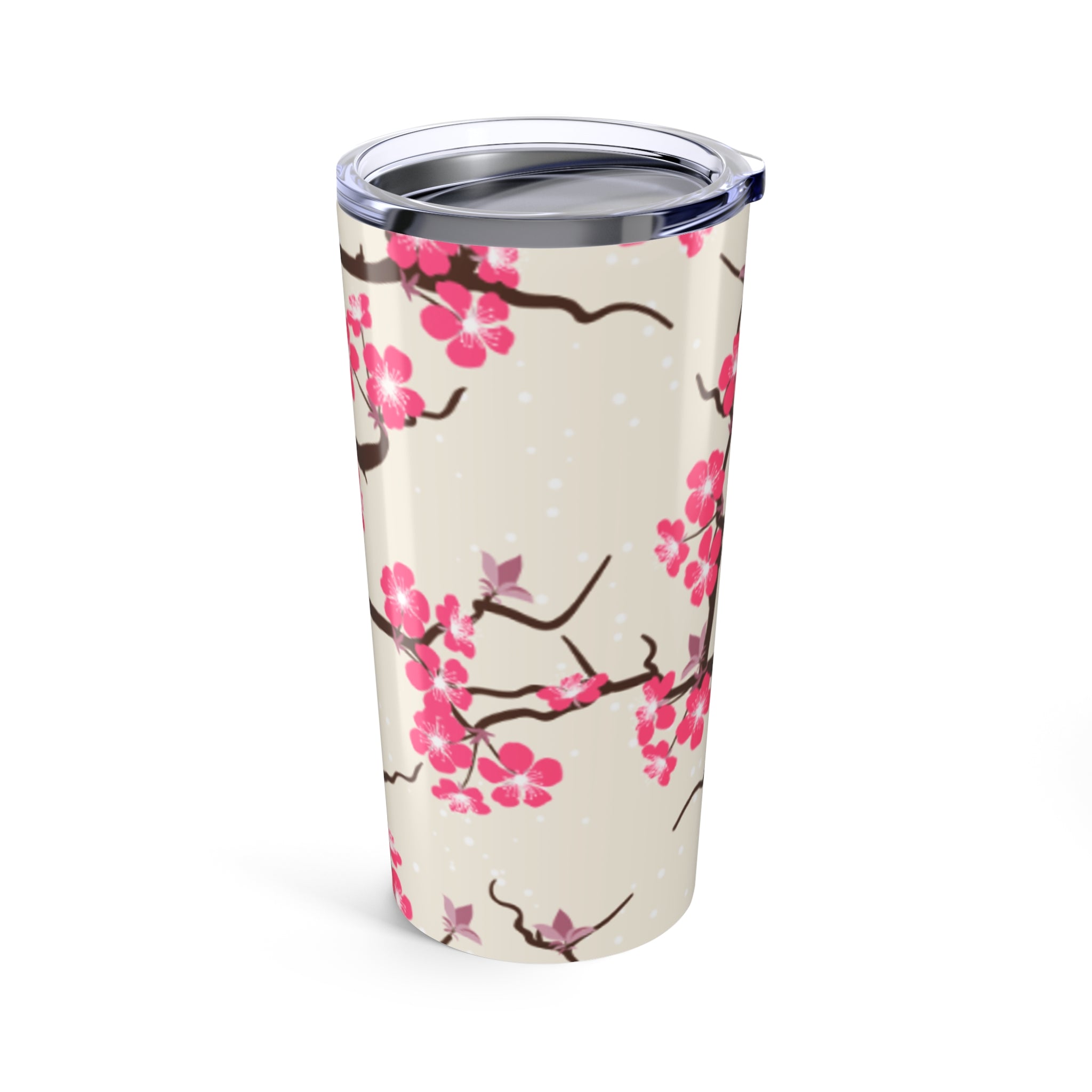 Blossom Floral Tumbler | 20oz Travel Mug for Hot & Cold Drinks | Perfect Gift for Spring, Nature Lovers, Housewarming