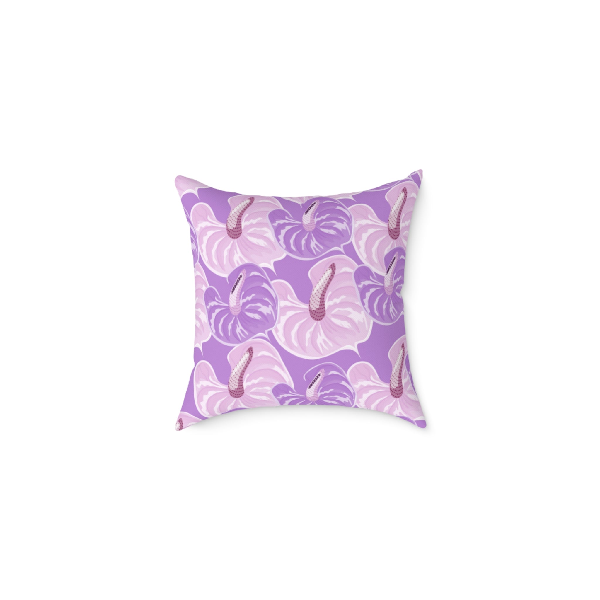 Vibrant Floral Square Pillow, Cozy Home Decor Cushion, Gift for Her, Living Room Accent, Boho Style Pillow