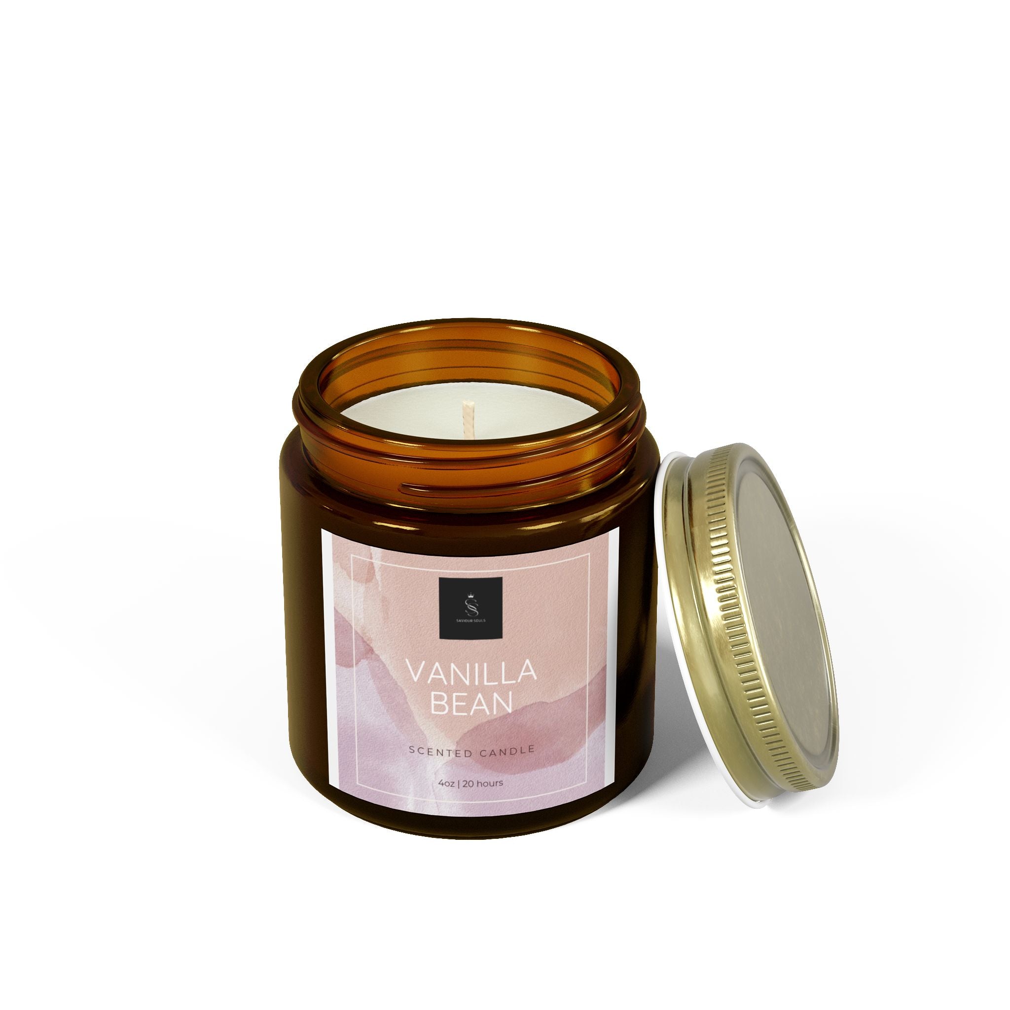 Vanilla Bean Scented Candles - Perfect for Relaxation, Gifts, Home Decor, Self-Care, Aromatherapy