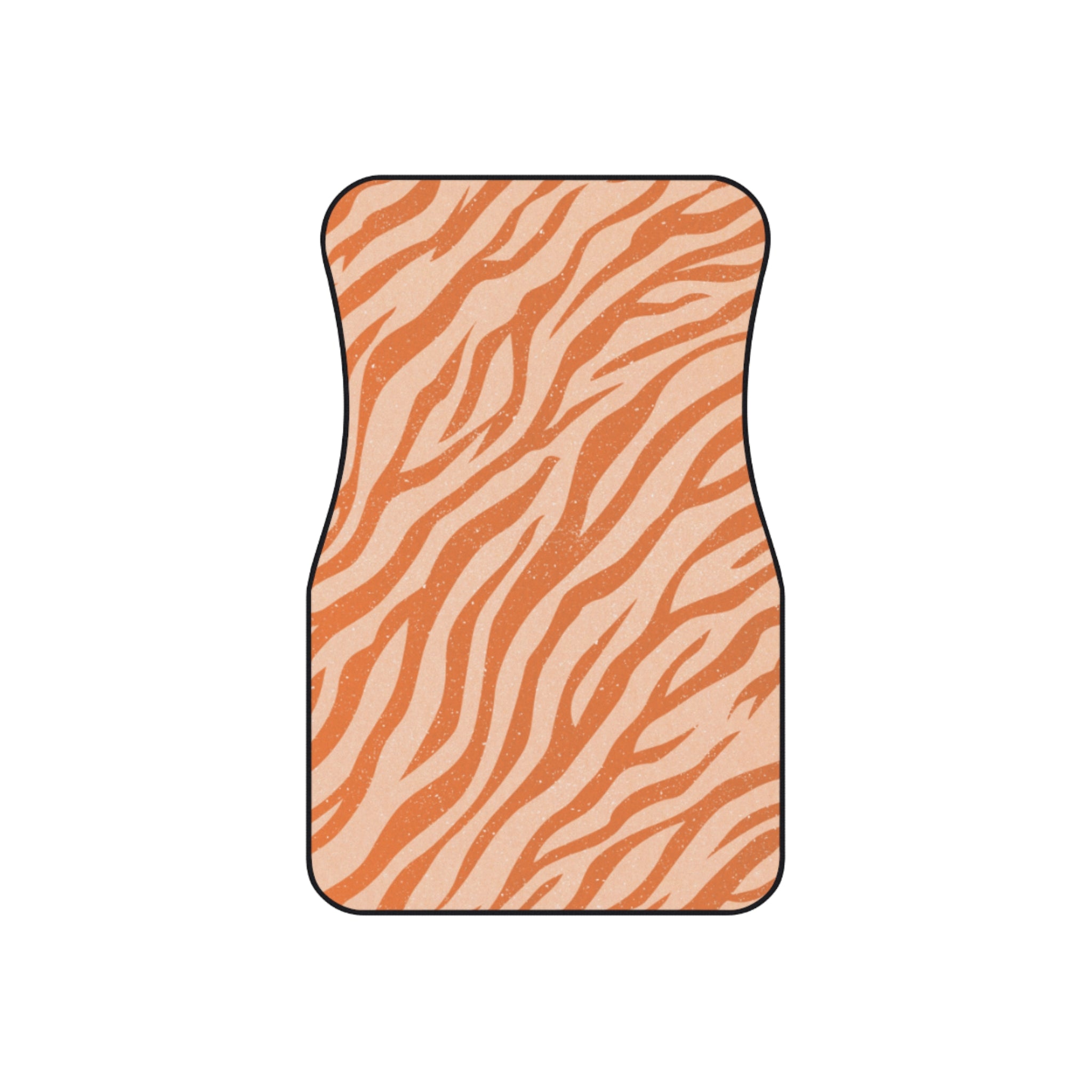 Tropical Tiger Print Car Mats - Set of 4, Animal Print Car Accessories, Unique Car Decor, Stylish Auto Mats, Perfect for Nature Lovers