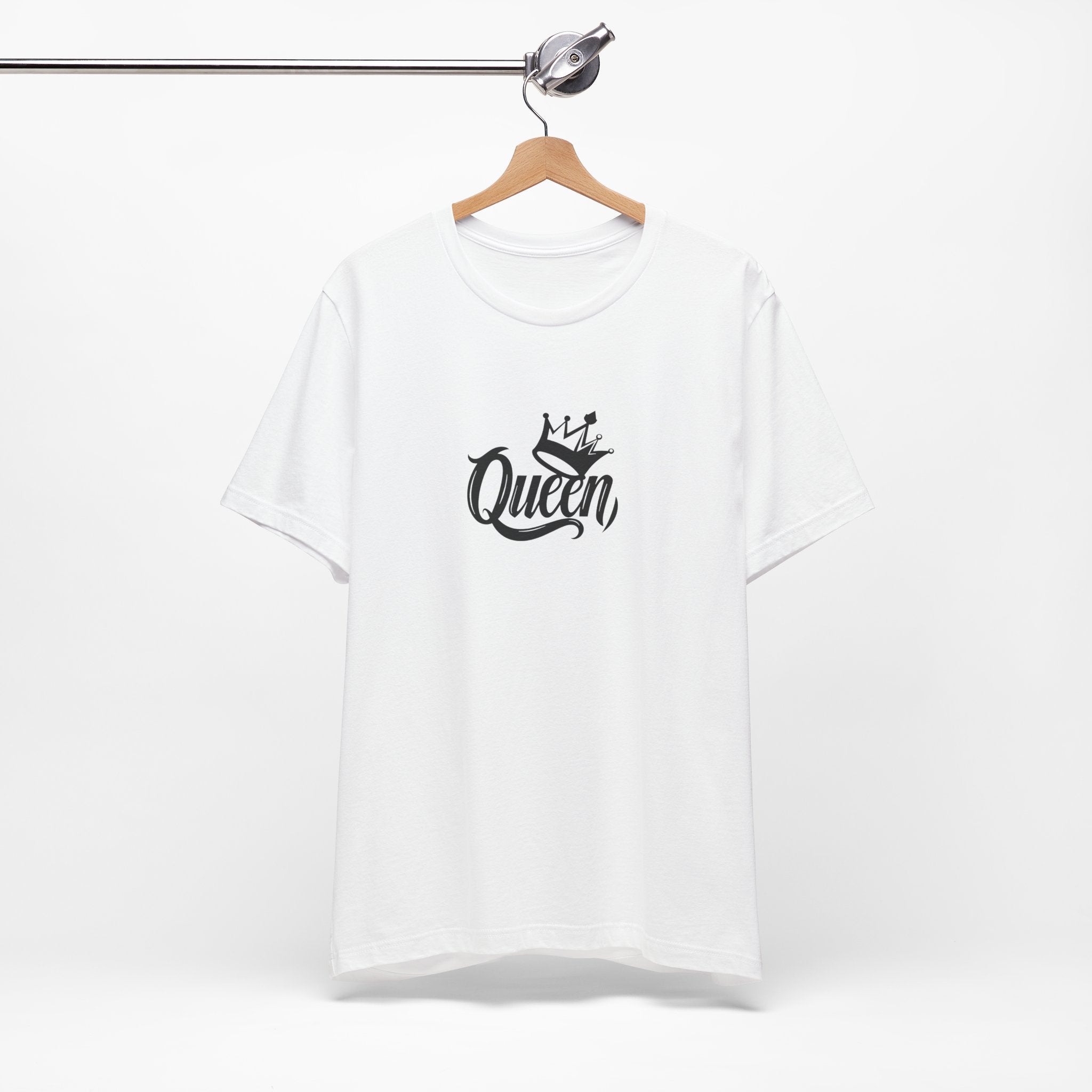 Queen Graphic Tee, Stylish Unisex T-Shirt, Perfect Gift for Her, Casual Wear, Birthday Present, Queen Crown Design