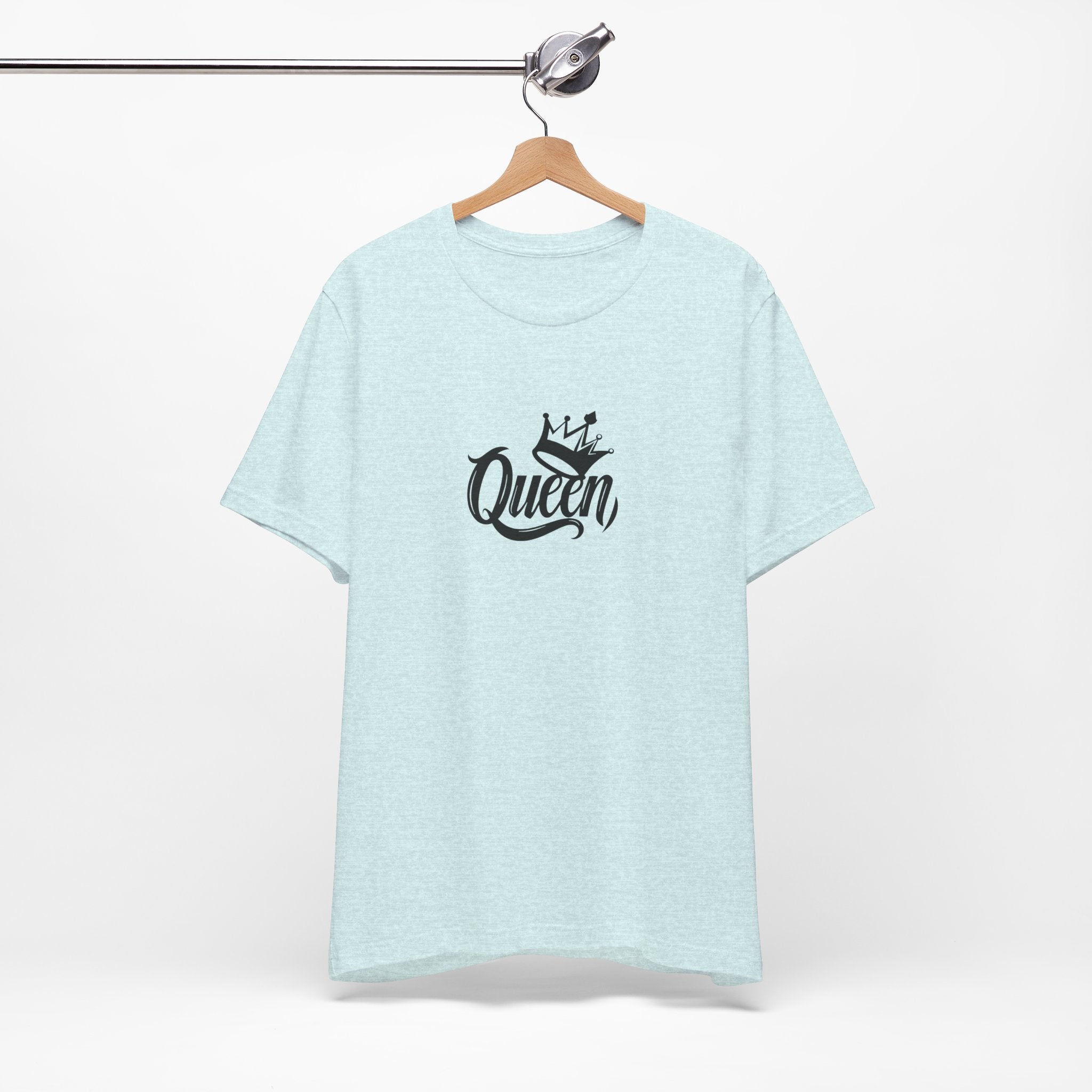Queen Graphic Tee, Stylish Unisex T-Shirt, Perfect Gift for Her, Casual Wear, Birthday Present, Queen Crown Design