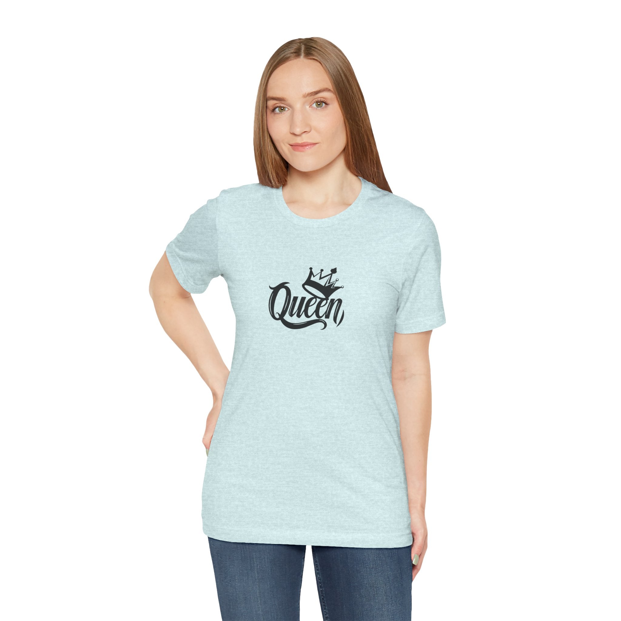 Queen Graphic Tee, Stylish Unisex T-Shirt, Perfect Gift for Her, Casual Wear, Birthday Present, Queen Crown Design