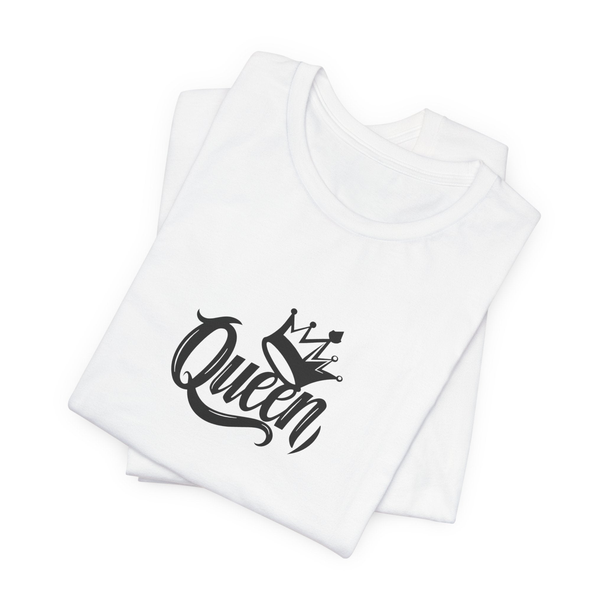 Queen Graphic Tee, Stylish Unisex T-Shirt, Perfect Gift for Her, Casual Wear, Birthday Present, Queen Crown Design