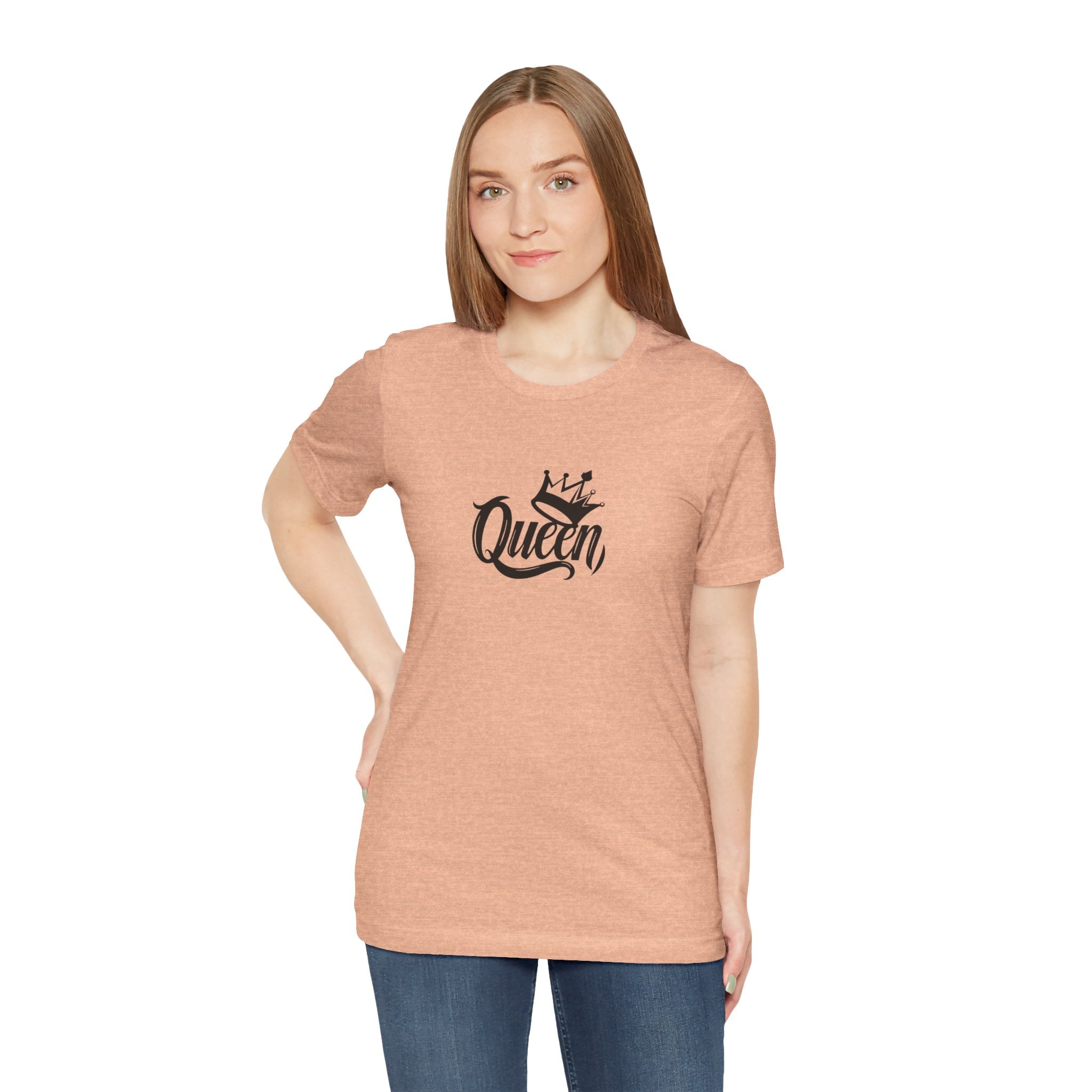Queen Graphic Tee, Stylish Unisex T-Shirt, Perfect Gift for Her, Casual Wear, Birthday Present, Queen Crown Design
