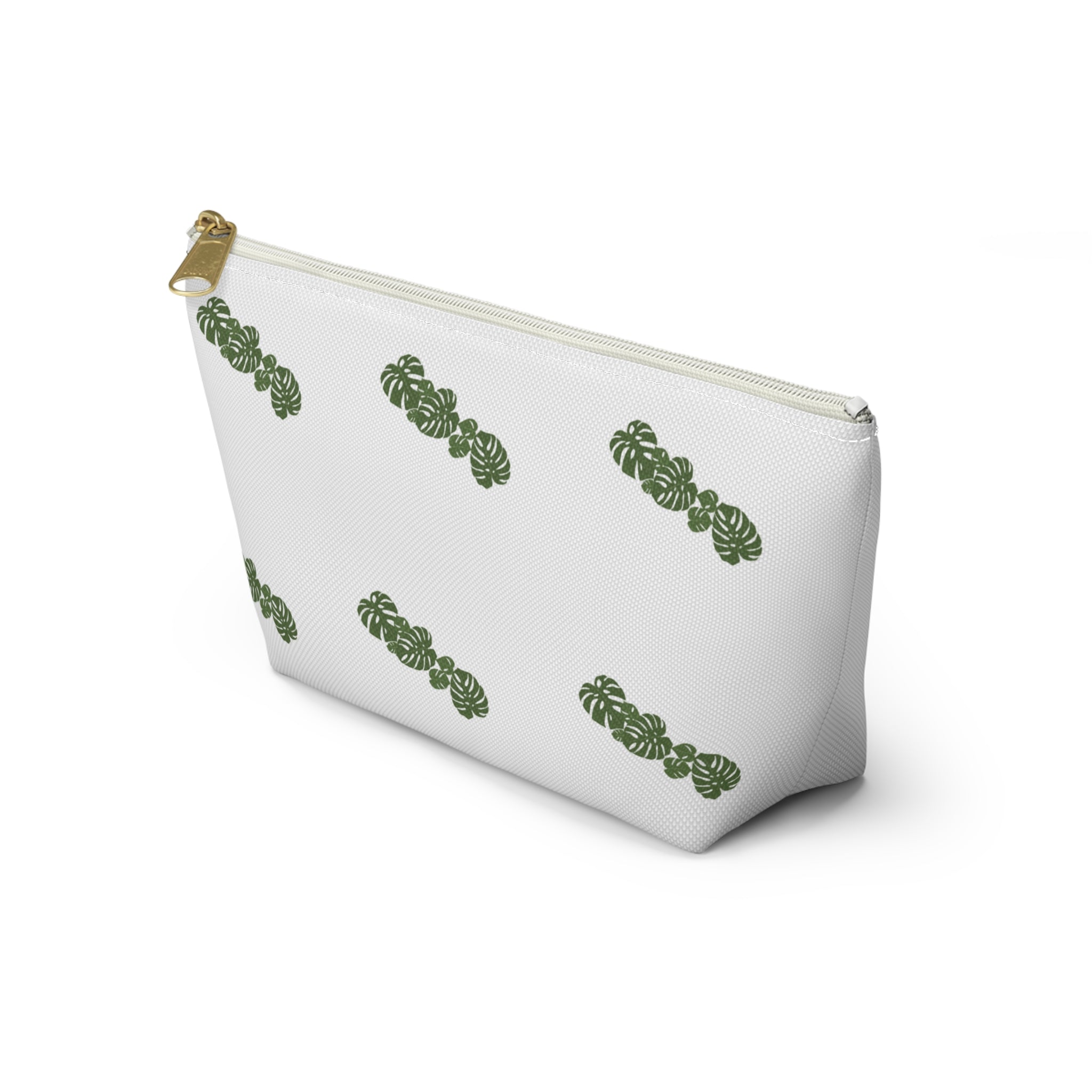 Botanical Accessory Pouch | Eco-Friendly Makeup Bag, Travel Organizer, Gift for Plant Lovers, Flower Power, Greenery Trend