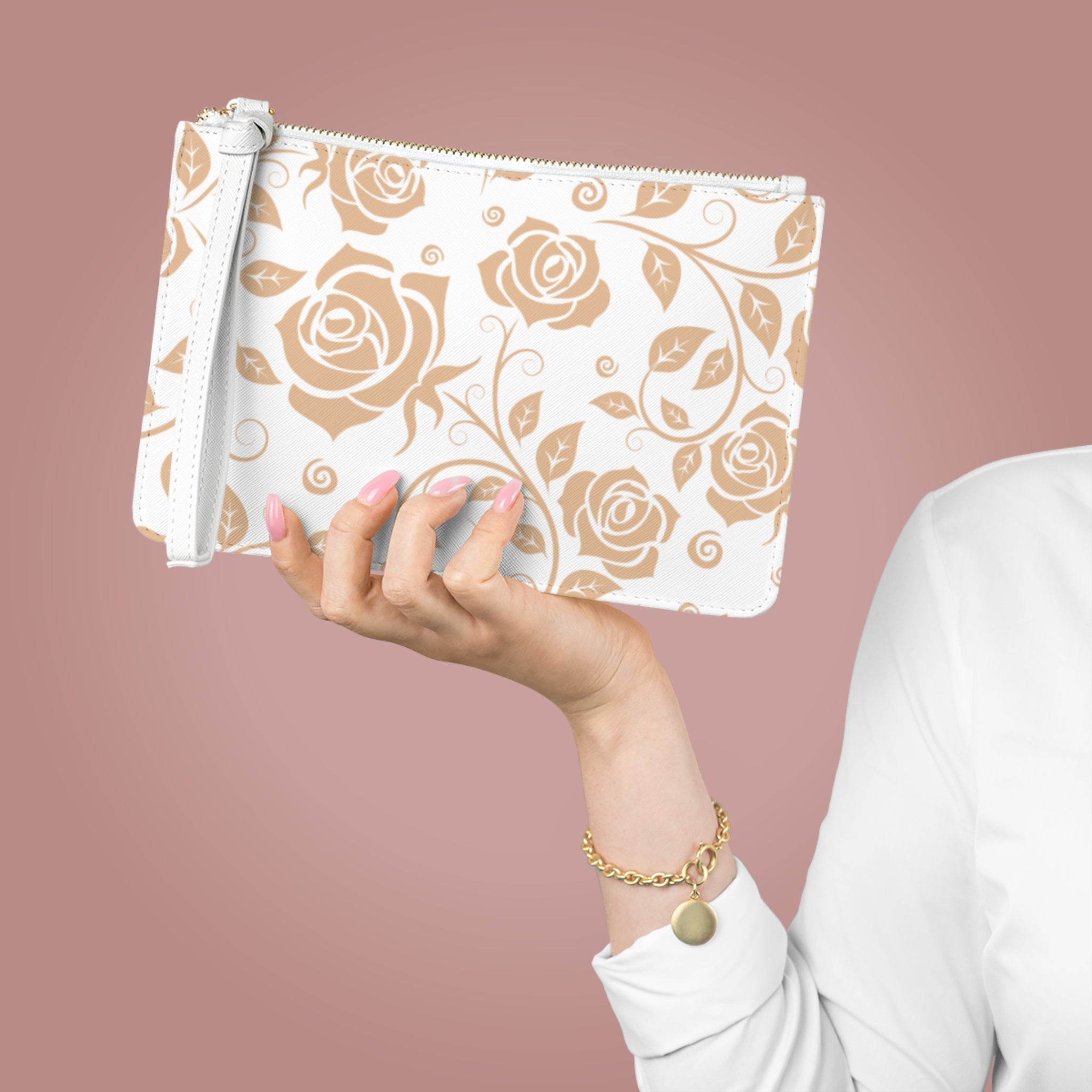 Elegant Floral Clutch Bag - Chic Accessory for Weddings, Parties, and Everyday Use - Ideal Gift for Her