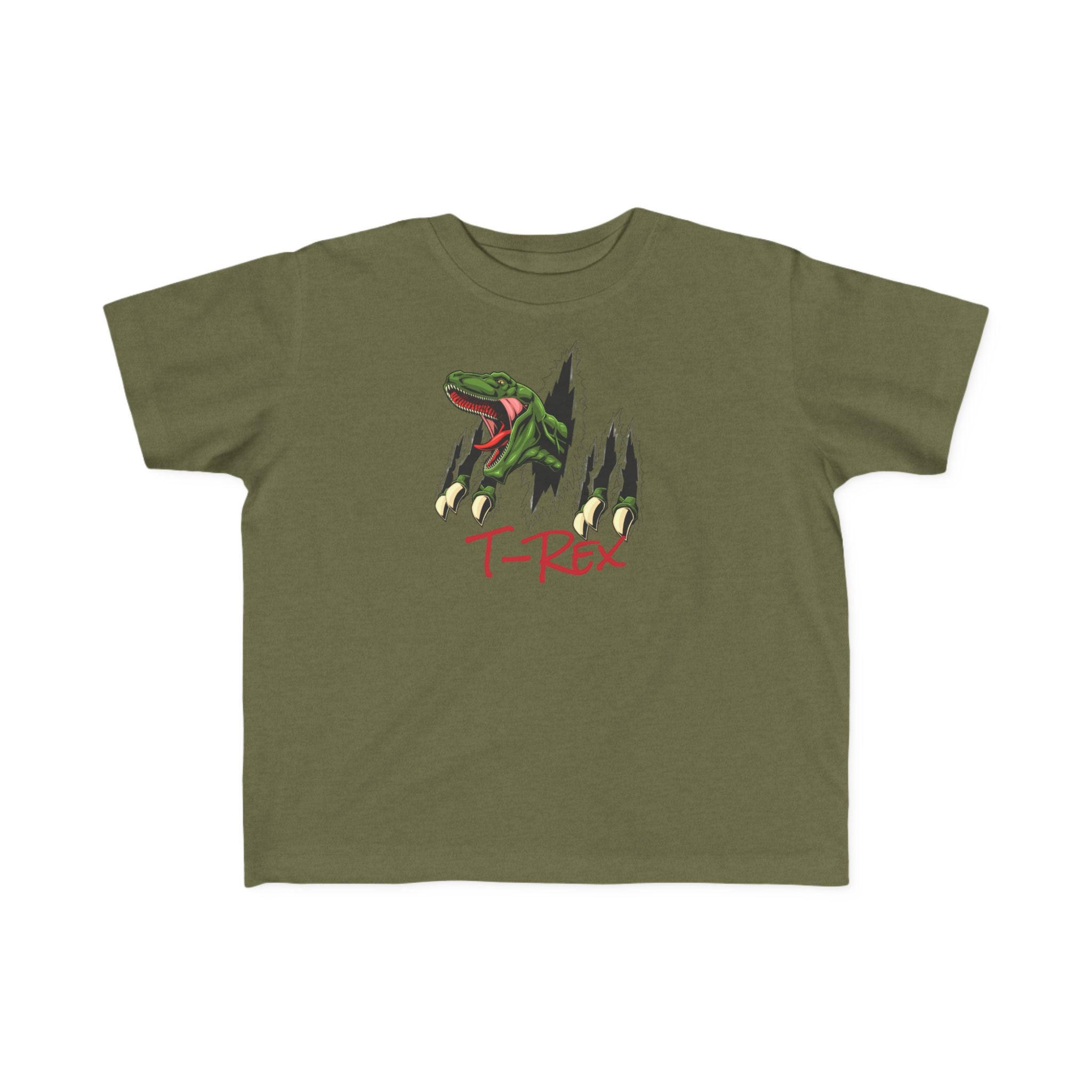 Dinosaur T-Rex Toddler Tee, Kids Dinosaur Shirt, Fun T-Shirt for Boys, Toddler Gift, Birthday Party Outfit