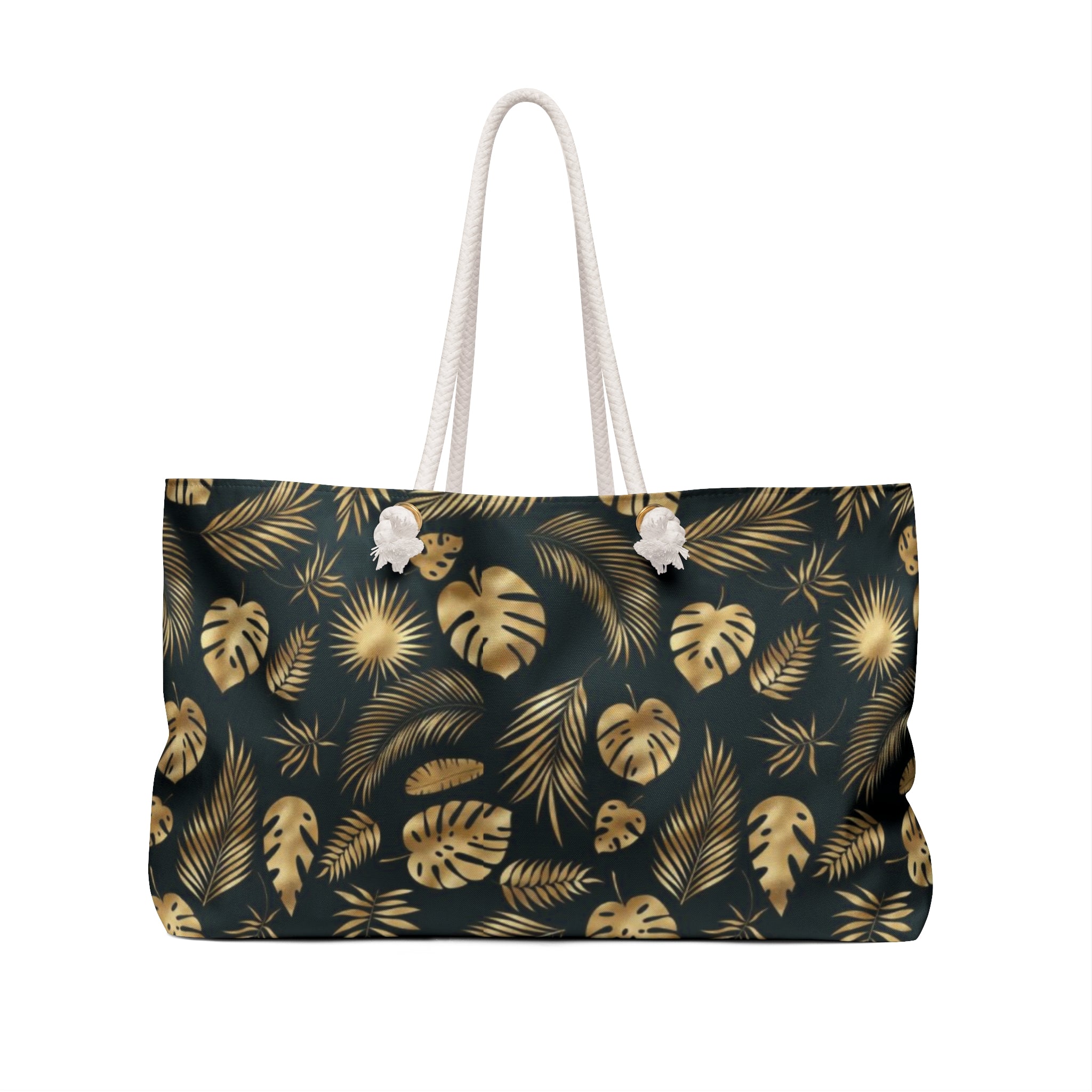 Chic Tropical Weekender Bag - Stylish Travel Tote for Pool Days, Vacations, Yoga, Beach Trips, Gifts