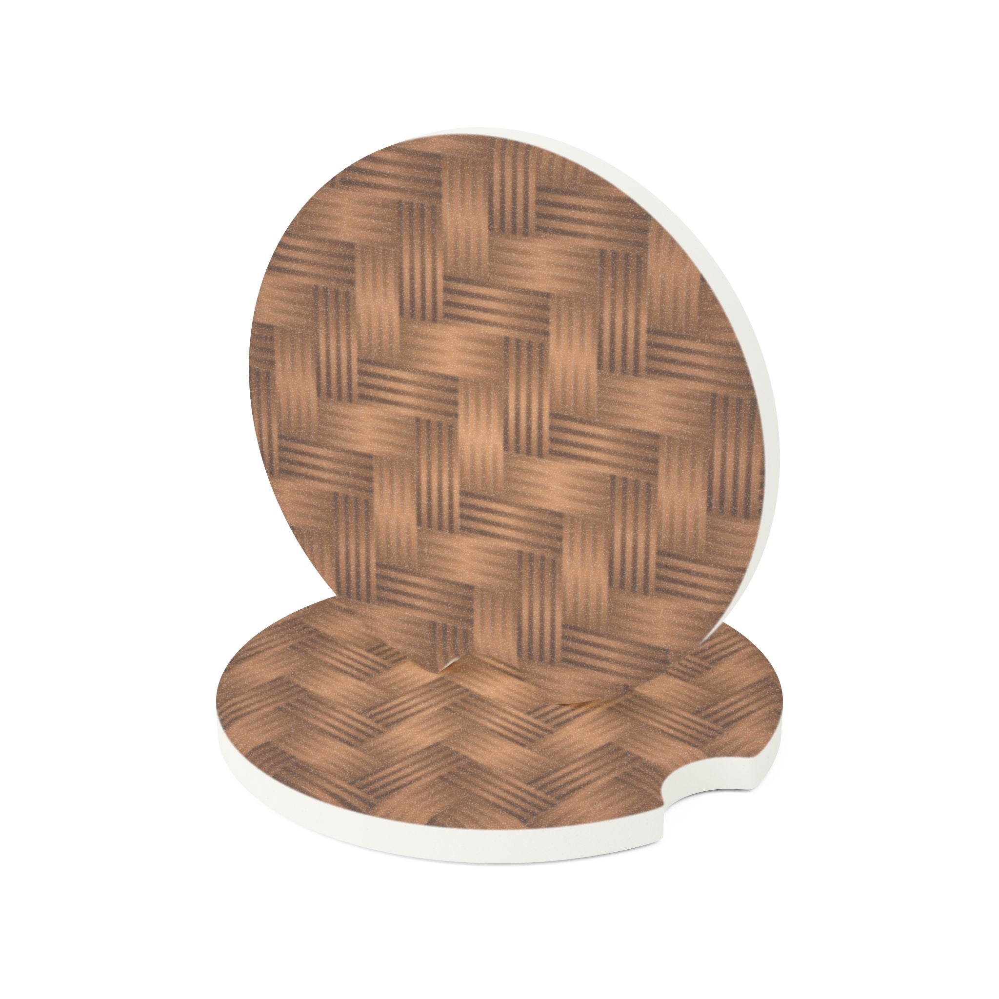 Rustic Soapstone Car Coaster, Eco-Friendly Drink Coaster, Car Accessories Gift, Home Decor, Holiday Gifts