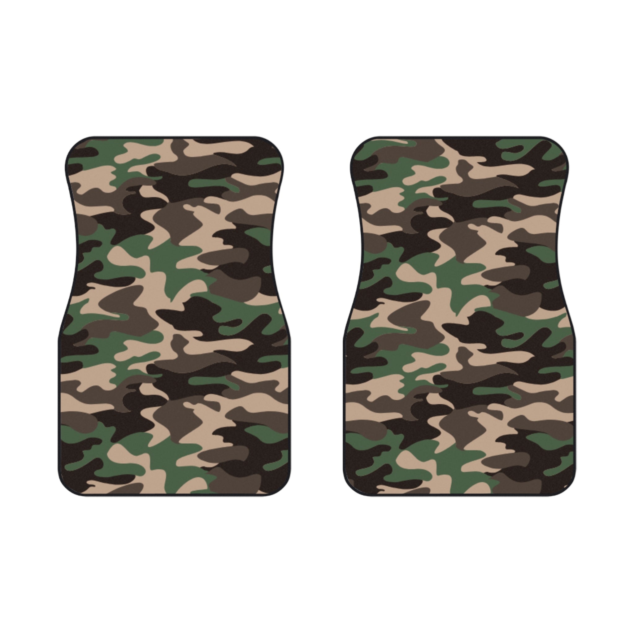 Camo Car Mats | Rugged Vehicle Accessories, Off-Road Decor, Custom Floor Liners, Unique Gift for Outdoorsy Types