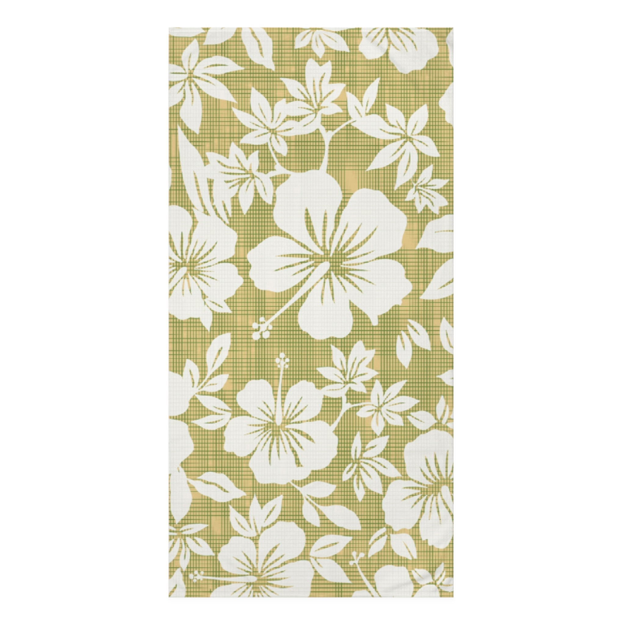 Tropical Floral Mink-Cotton Towel - Perfect for Beach Days, Spa Time, or Home Decor, Gift for Mom, Summer Vibes, Resort Essential