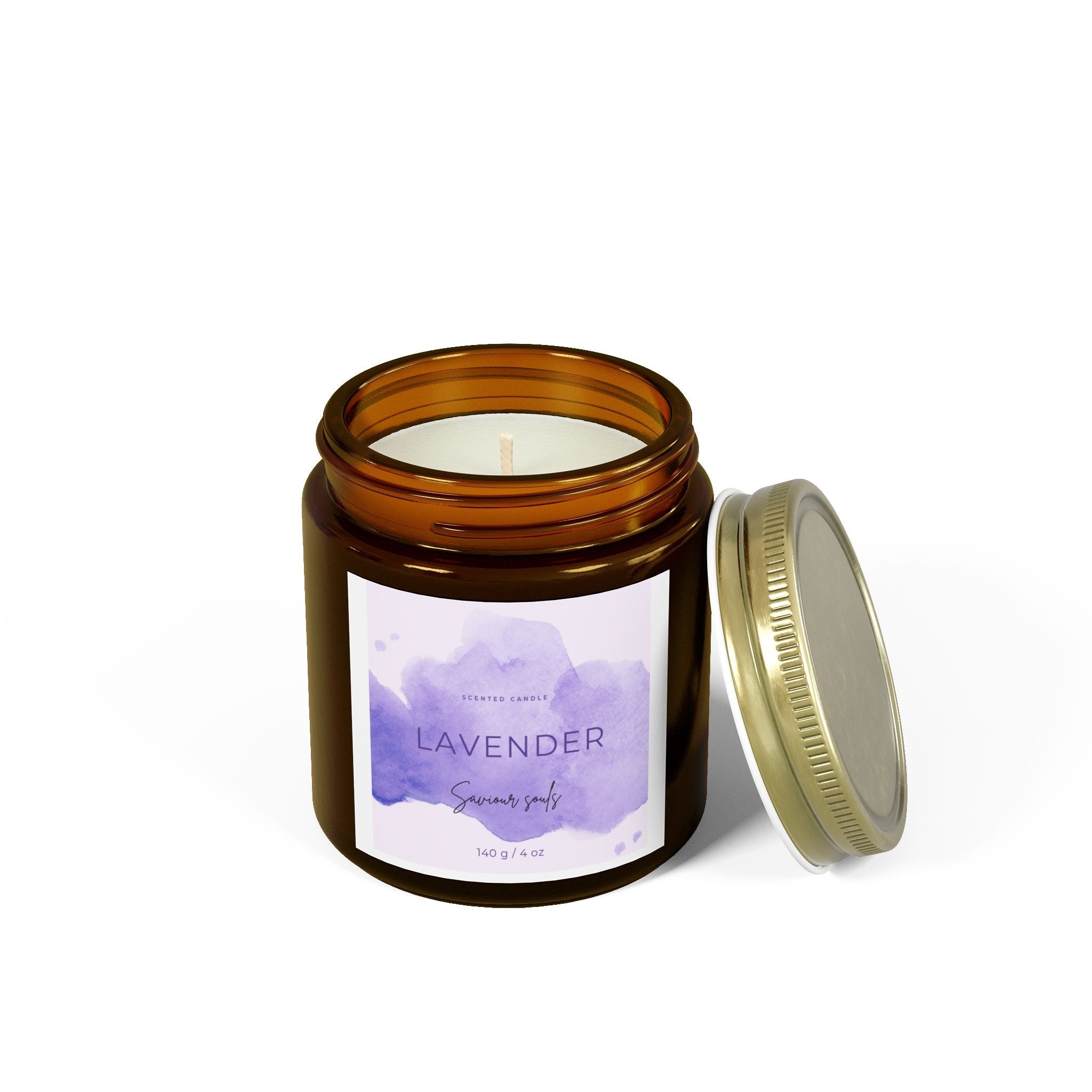 Lavender Scented Candles, Relaxing Atmosphere, Gifts for Spa Lovers, Home Decor, Aromatherapy