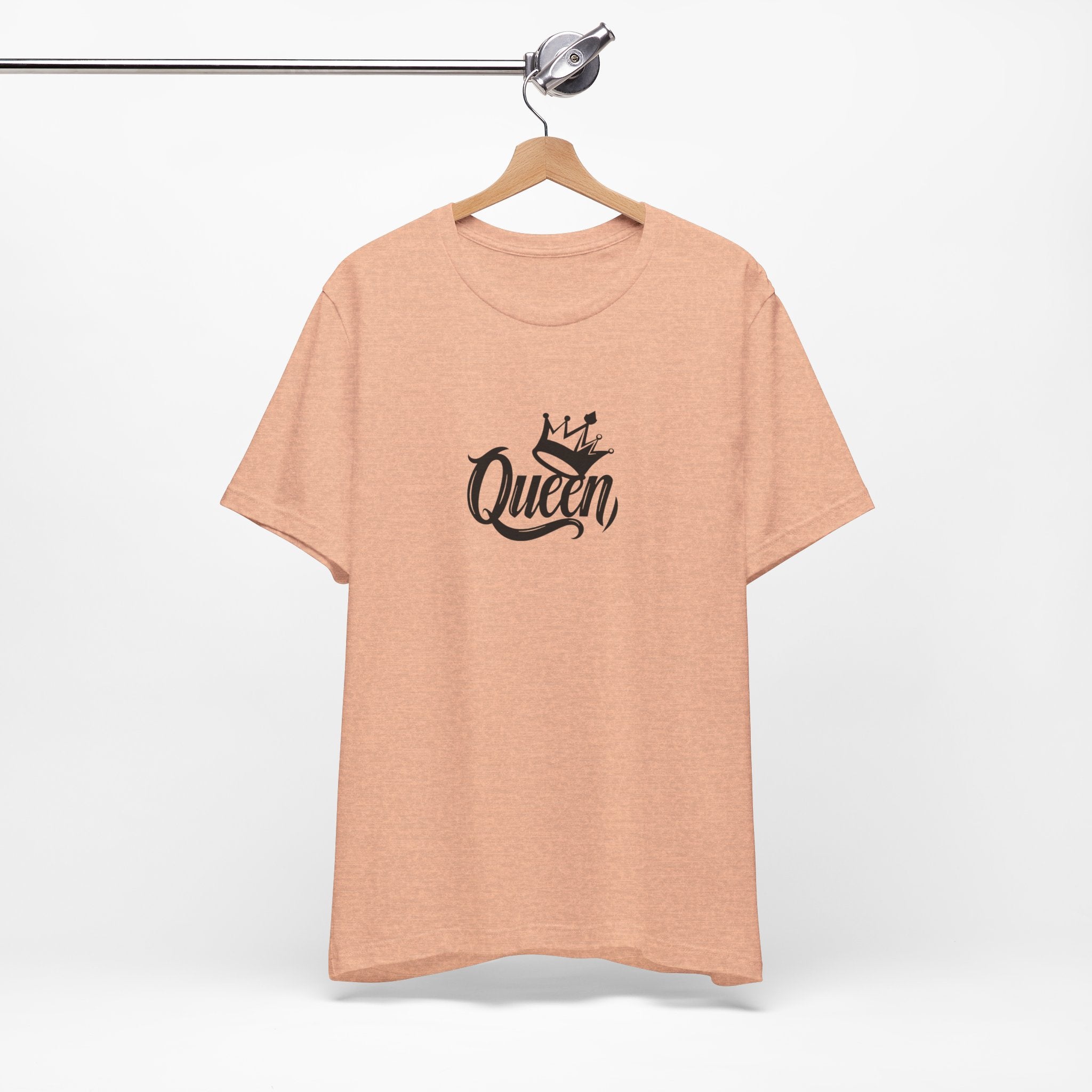 Queen Graphic Tee, Stylish Unisex T-Shirt, Perfect Gift for Her, Casual Wear, Birthday Present, Queen Crown Design