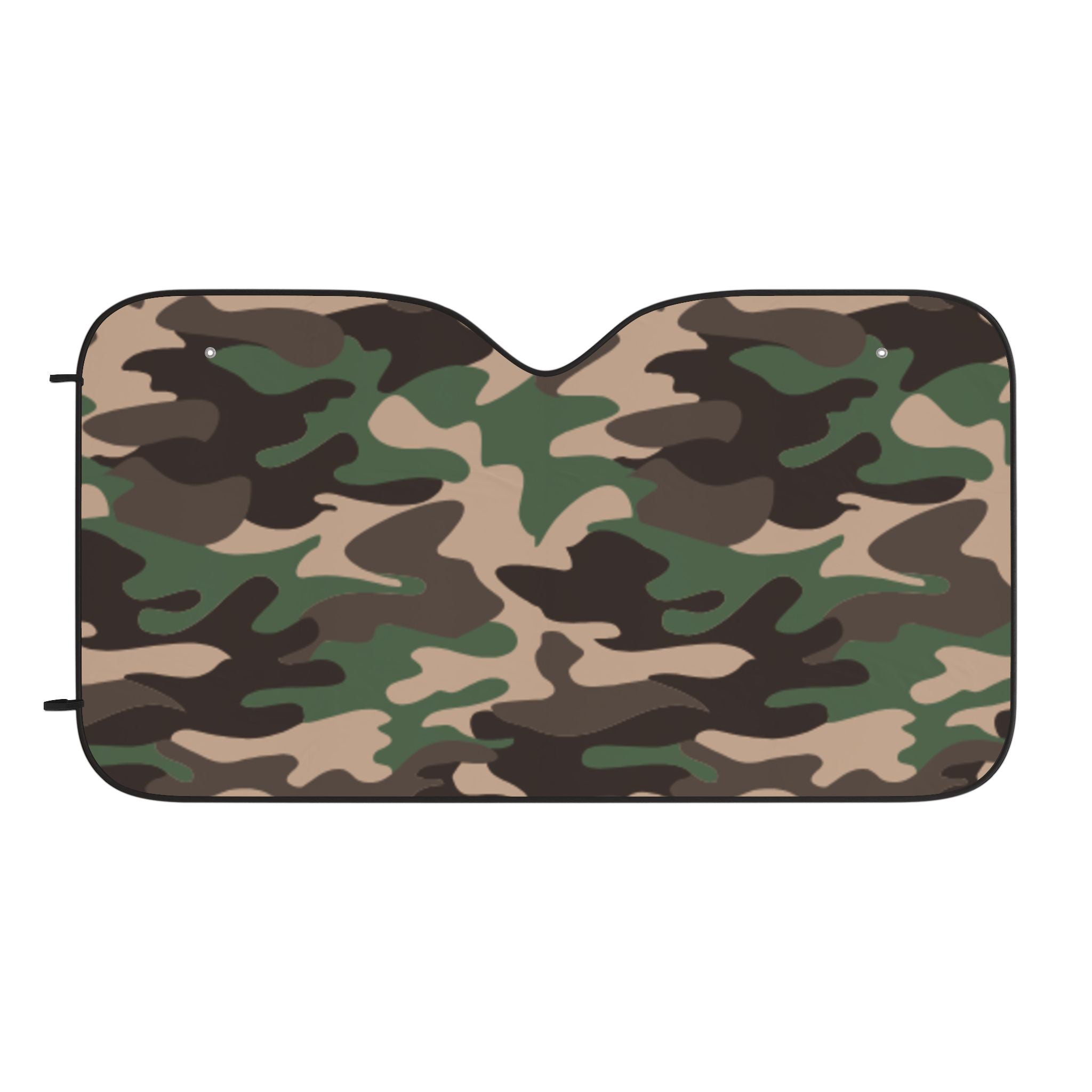 Camouflage Car Sun Shades, UV Protection, Summer Accessory, Vehicle Cooling Shade, Outdoor Adventure Gear