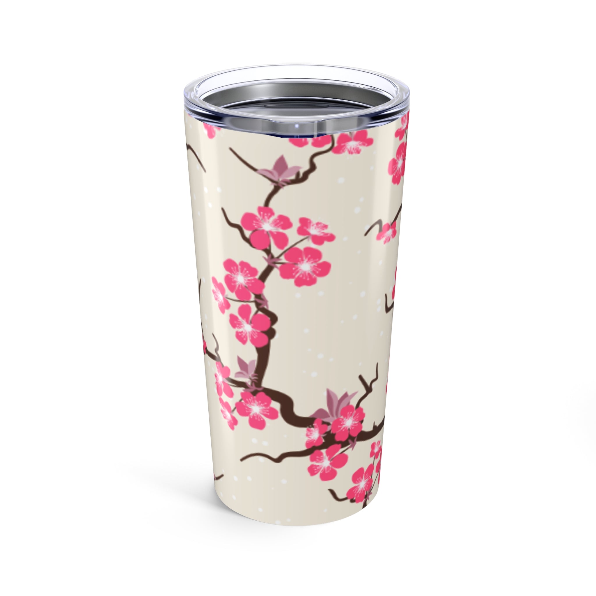 Blossom Floral Tumbler | 20oz Travel Mug for Hot & Cold Drinks | Perfect Gift for Spring, Nature Lovers, Housewarming