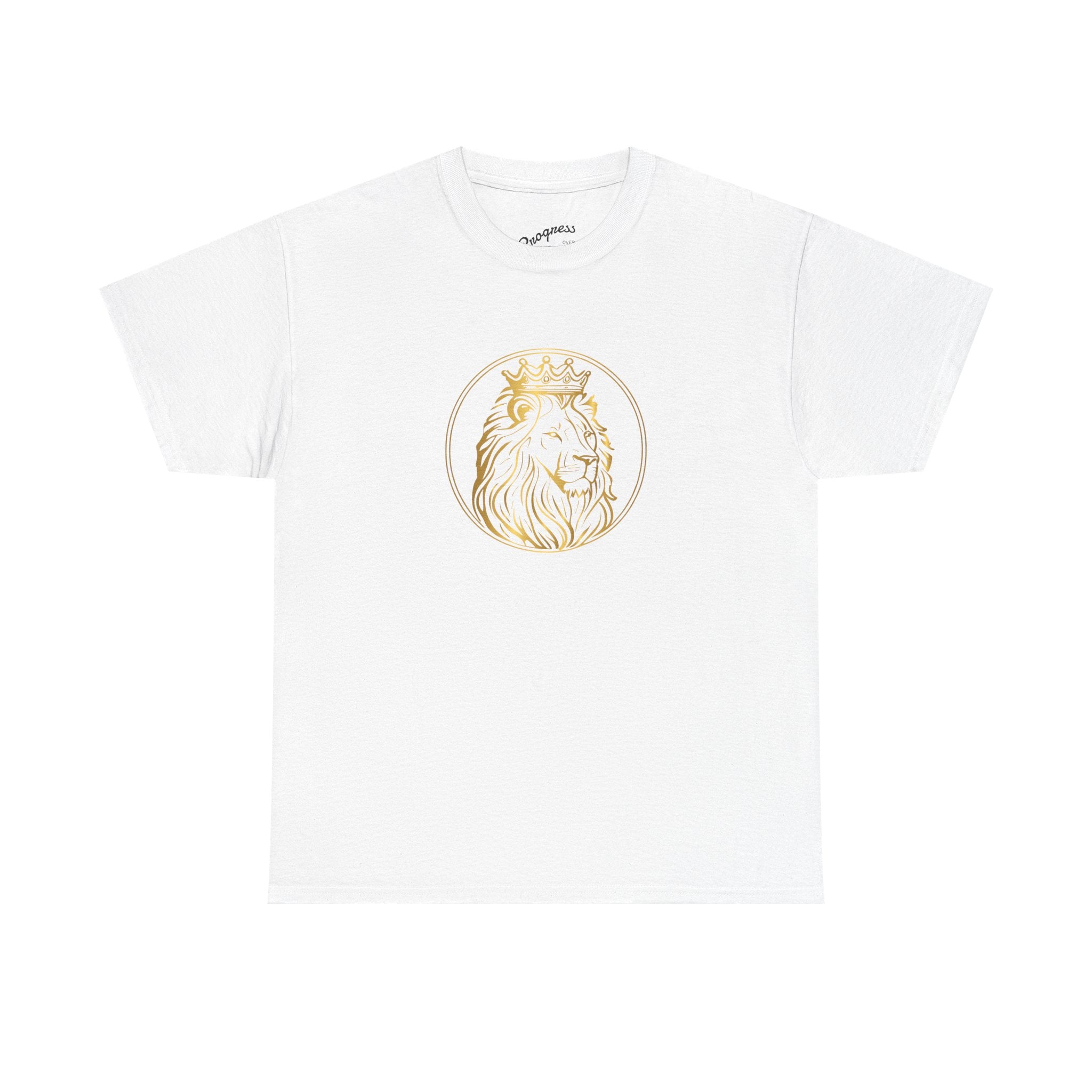 Majestic Lion Unisex Heavy Cotton Tee - Perfect for Animal Lovers, Casual Outings, Gifts, Birthdays, and More