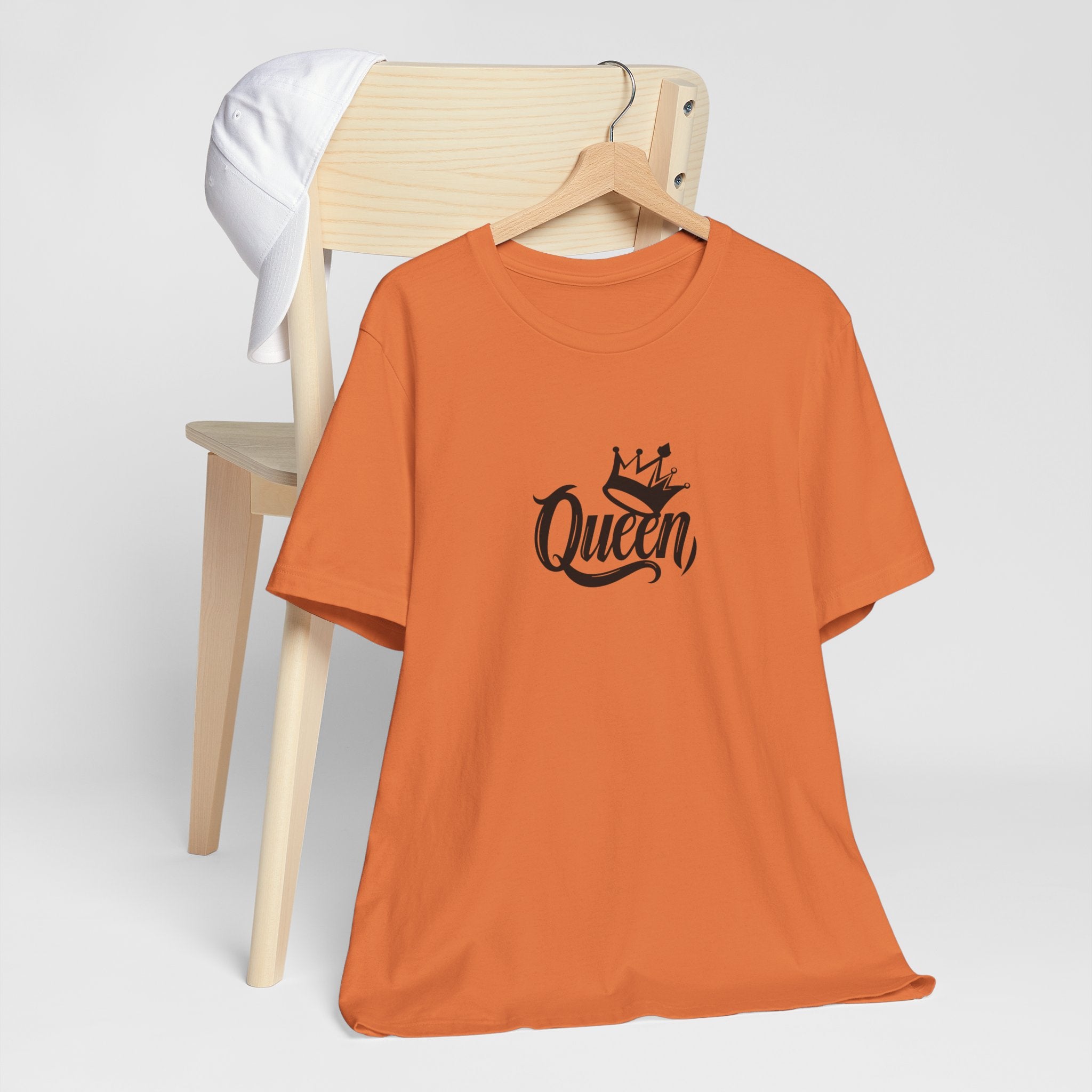 Queen Graphic Tee, Stylish Unisex T-Shirt, Perfect Gift for Her, Casual Wear, Birthday Present, Queen Crown Design