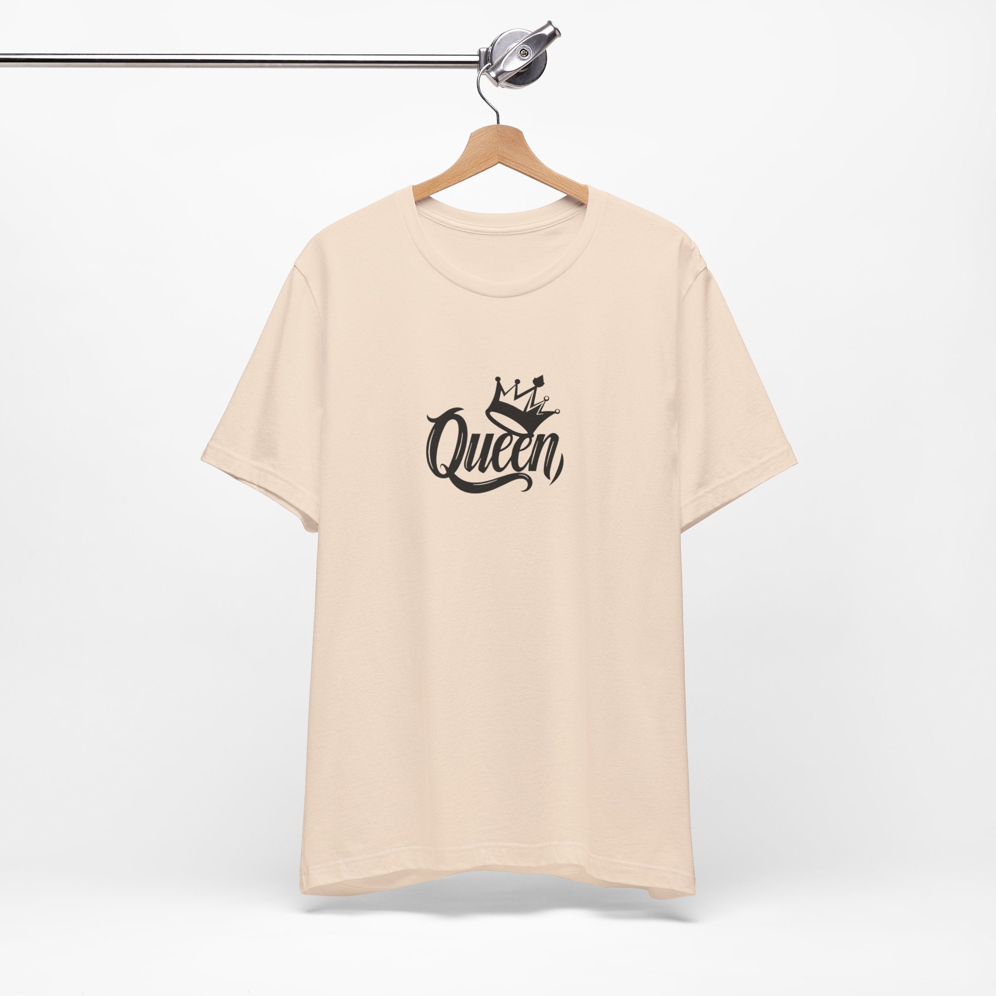 Queen Graphic Tee, Stylish Unisex T-Shirt, Perfect Gift for Her, Casual Wear, Birthday Present, Queen Crown Design